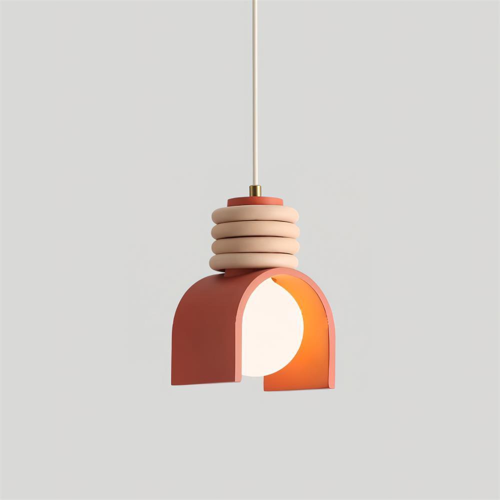 Twister Contemporary Glass Pendant Light - Letslighting