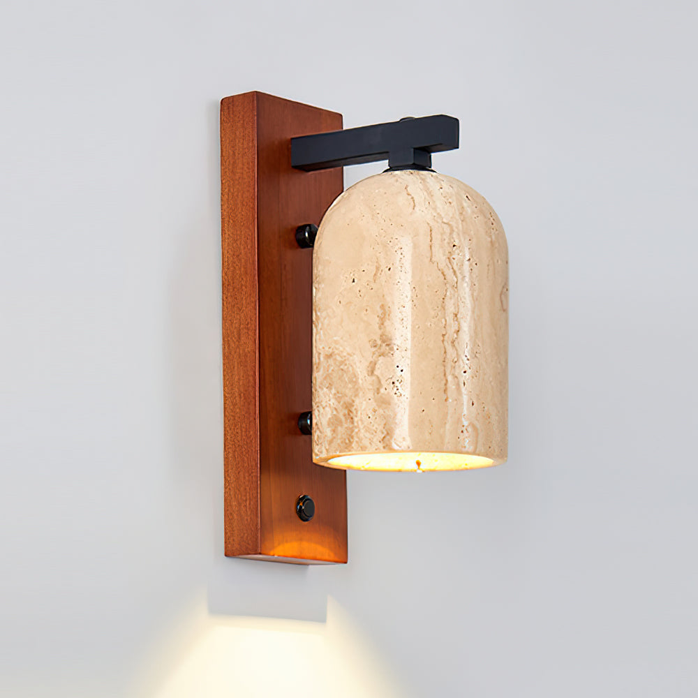 Cole Wall Light Travertine - Letslighting