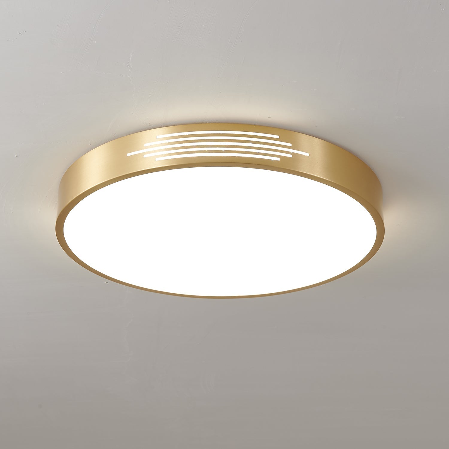 Lustra Ceiling Light Brass Acrylic Modern - Letslighting