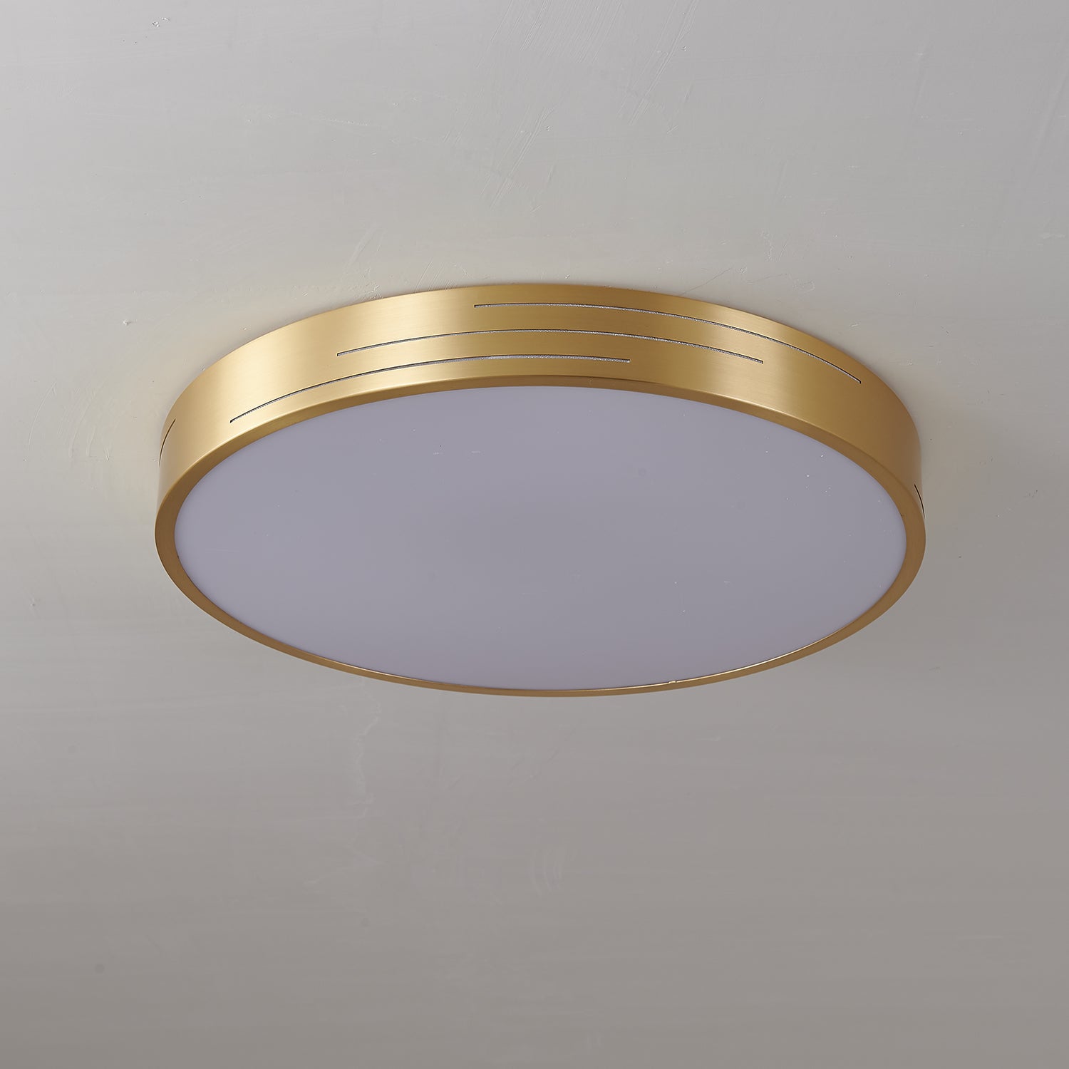 Lustra Ceiling Light Brass Acrylic Modern - Letslighting