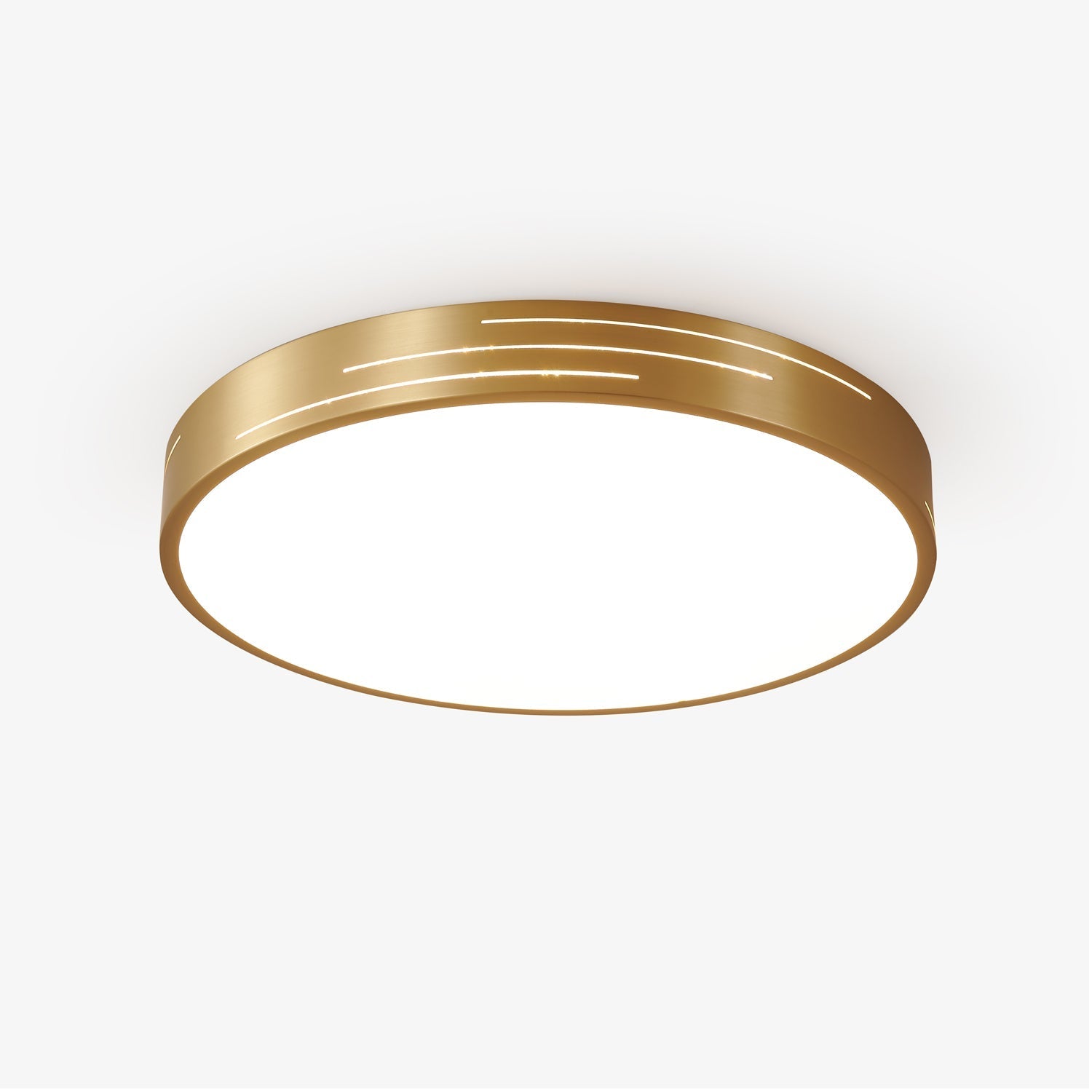 Lustra Ceiling Light Brass Acrylic Modern - Letslighting