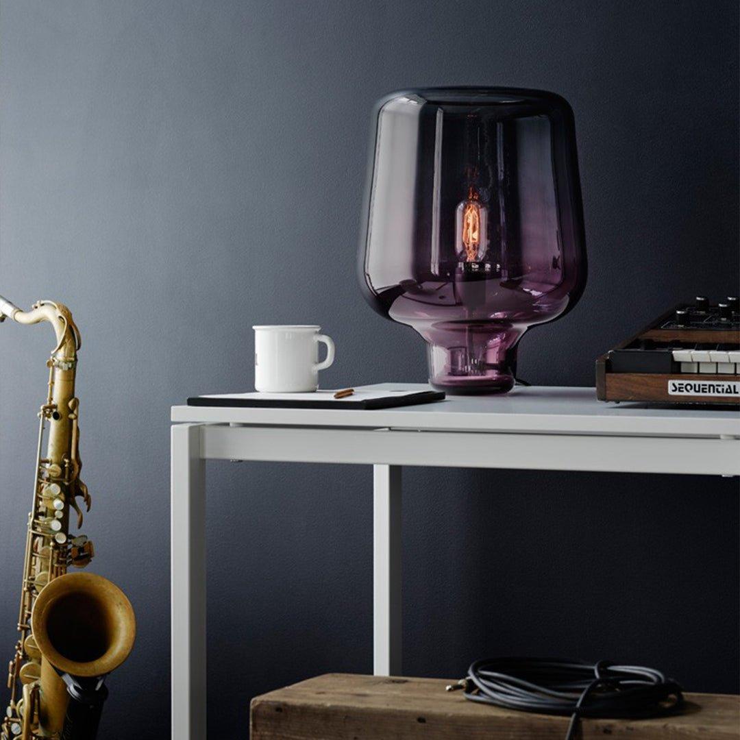 Elarian Glass Contemporary Table Lamp - Letslighting