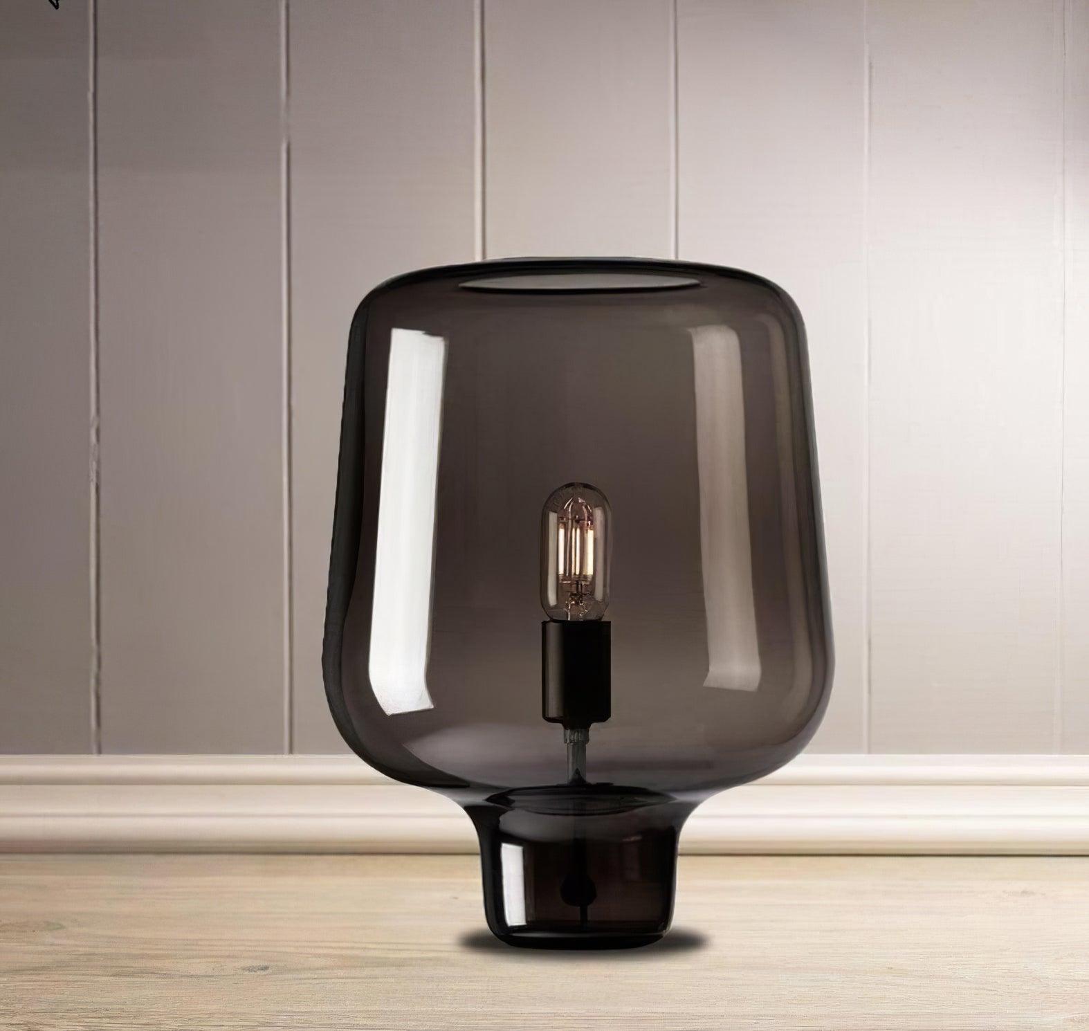 Elarian Glass Contemporary Table Lamp - Letslighting