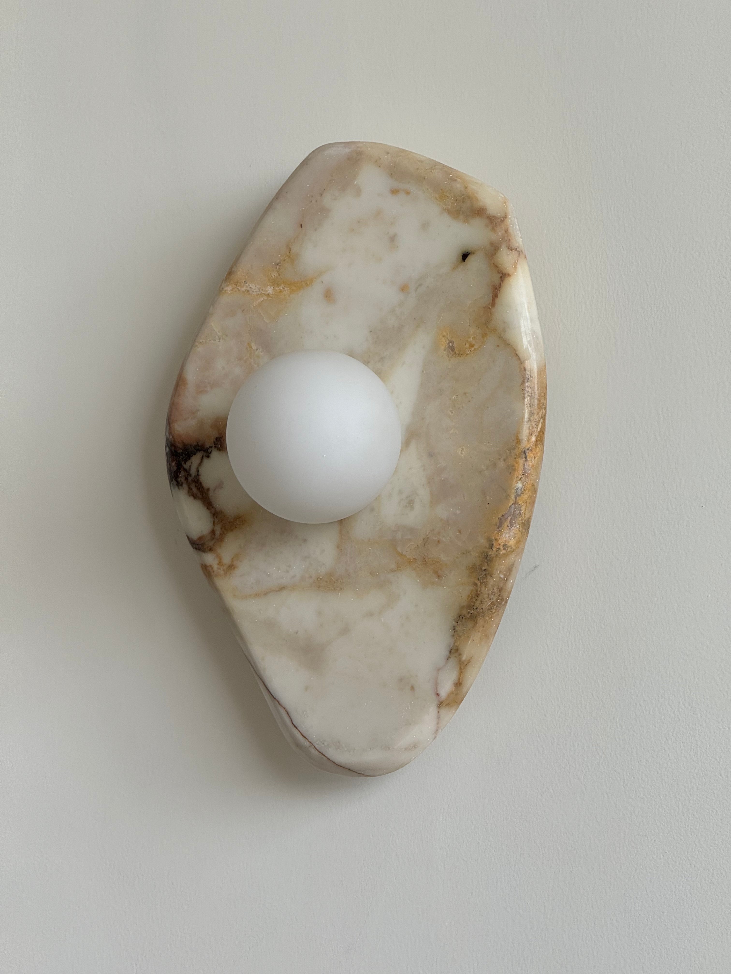 Mylirira Modern Minimalist Marble Glass Wall Lamp - Letslighting