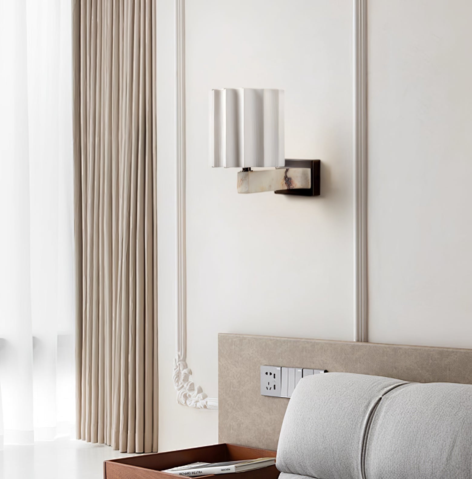 Textured Shade Wall Sconce - Letslighting