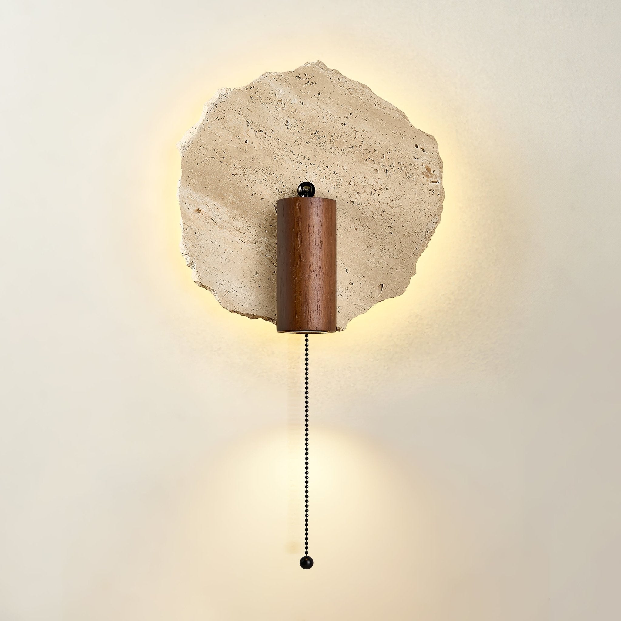 Cleo Travertine Wall Light Spotlight