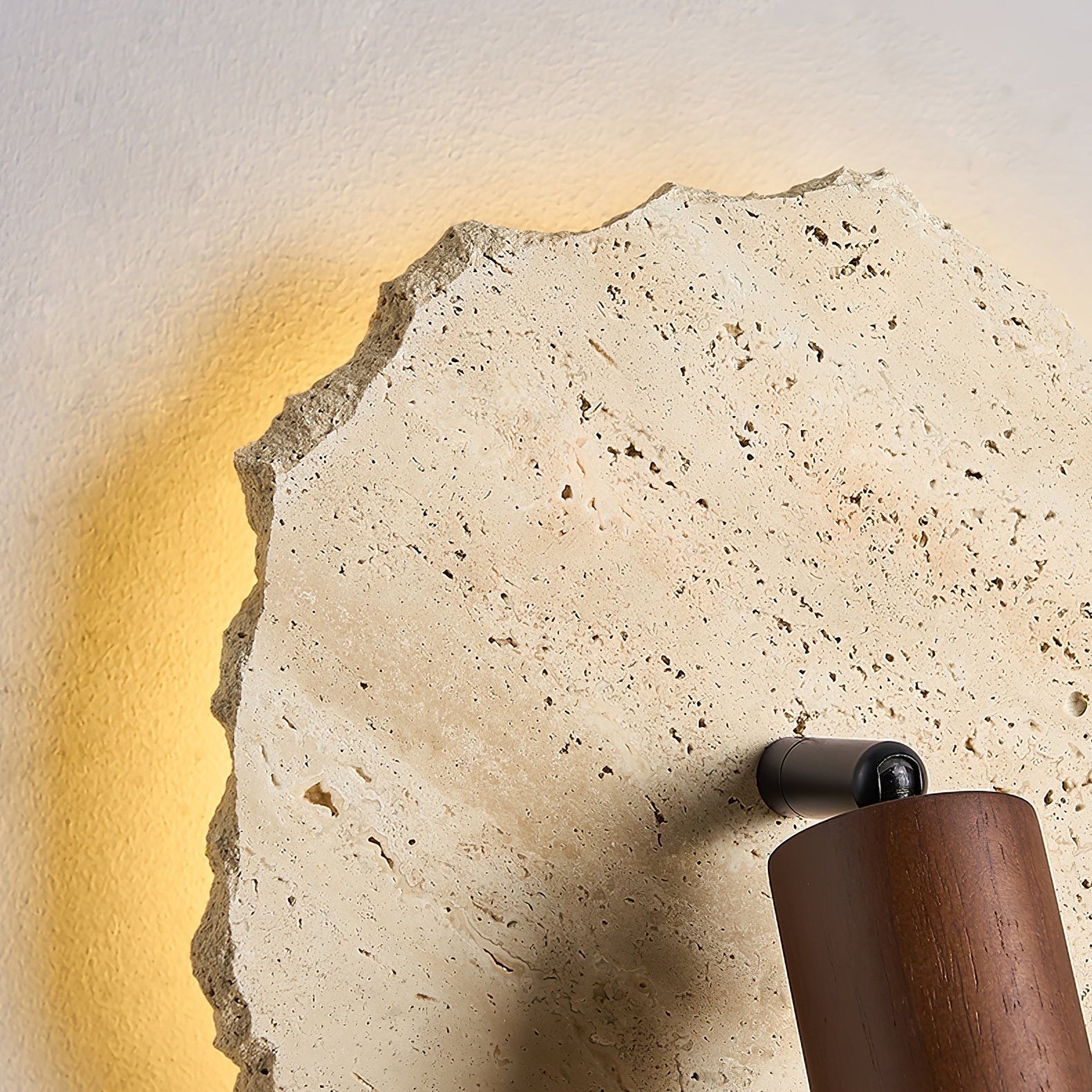 Cleo Travertine Wall Light Spotlight