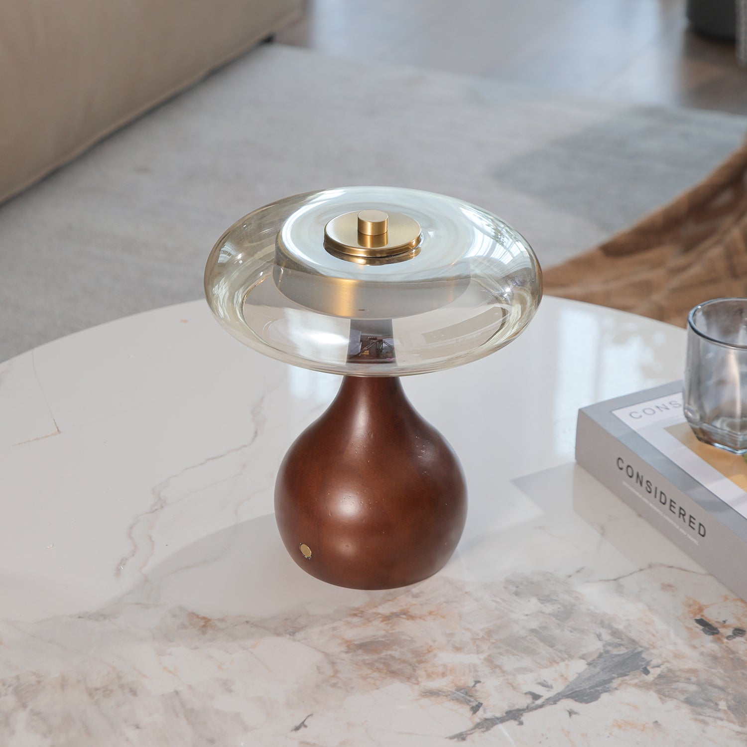 Solance Wood Vintage Table Lamp - Letslighting