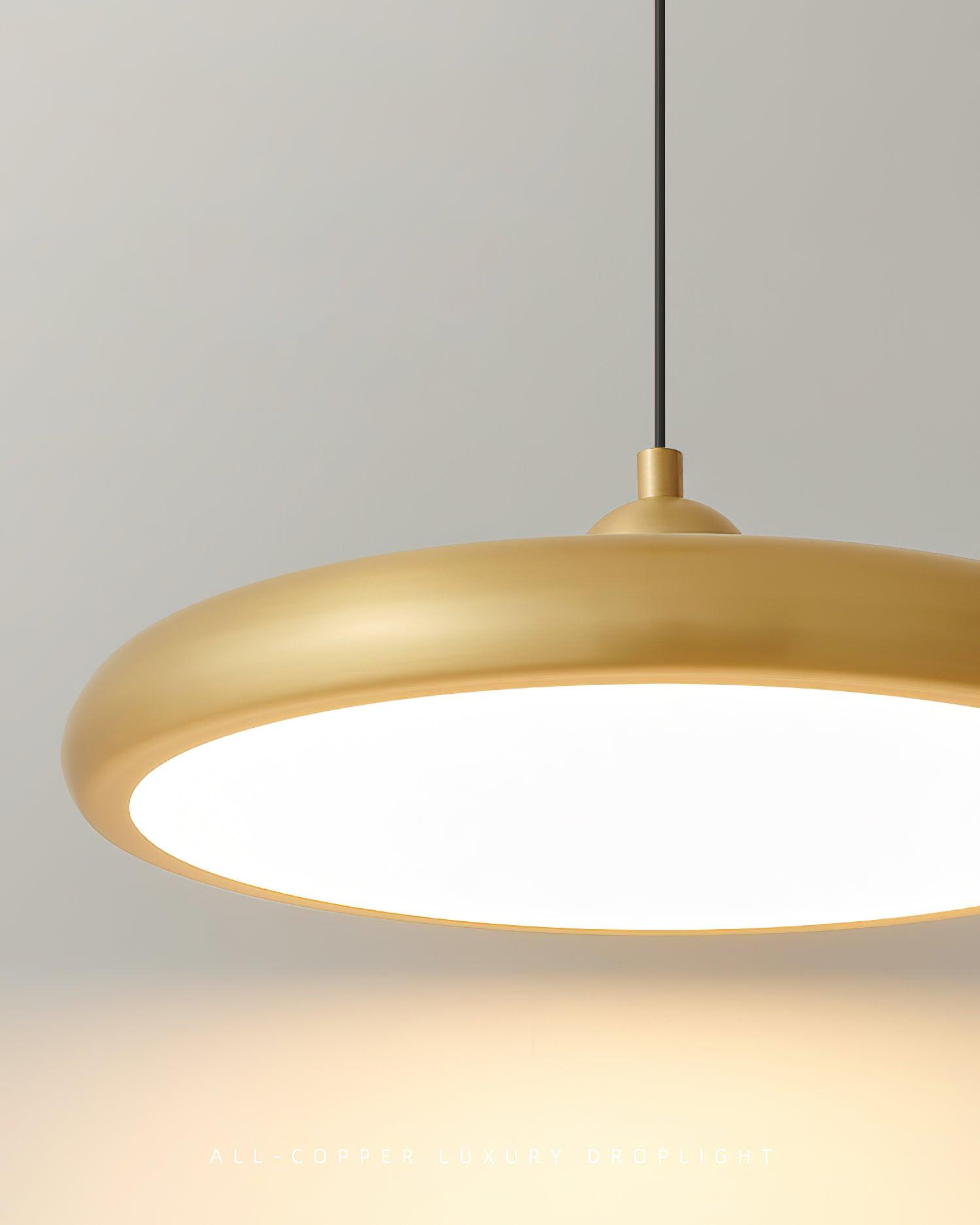 Avelice Brass Glam Pendant Lamp - Letslighting
