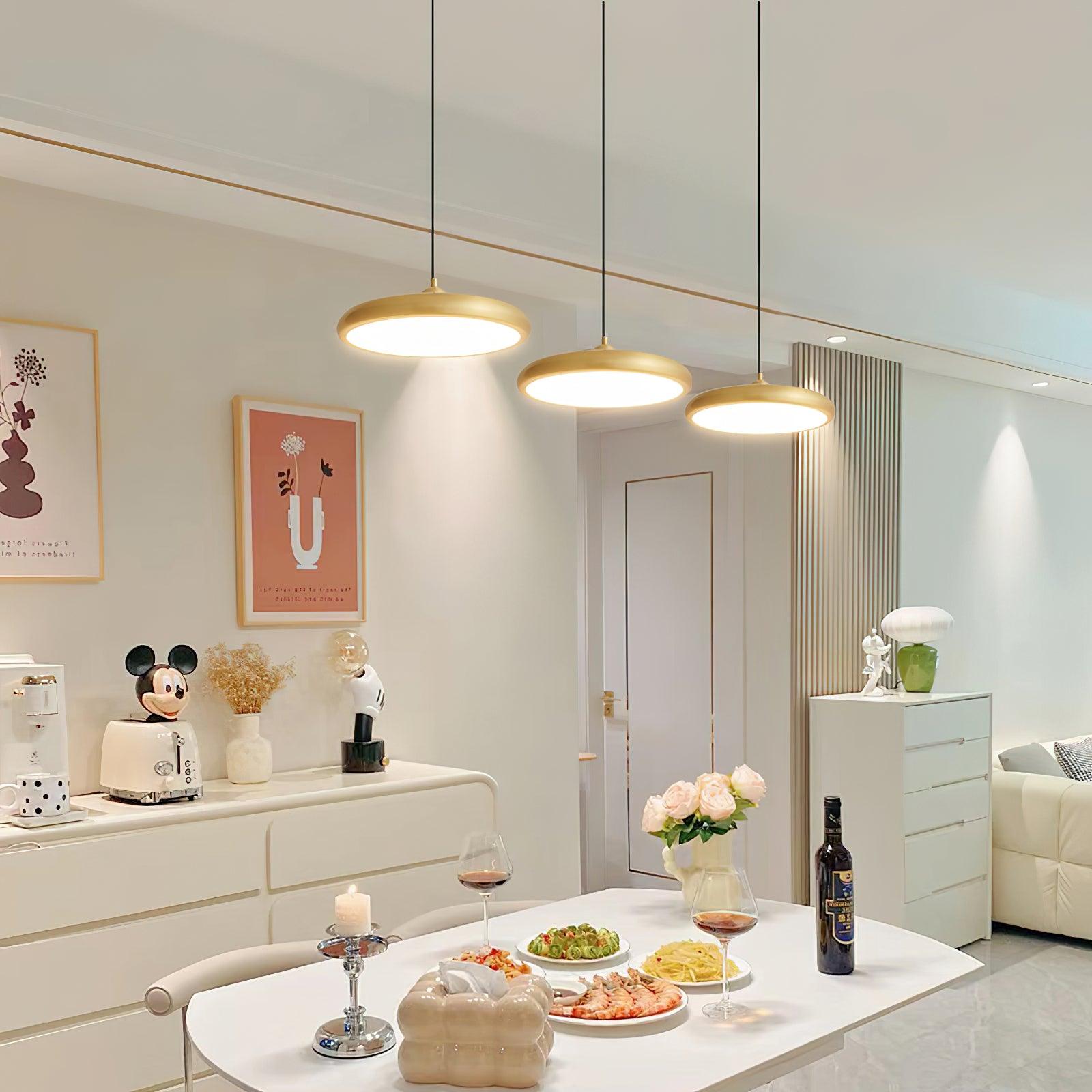 Avelice Brass Glam Pendant Lamp - Letslighting