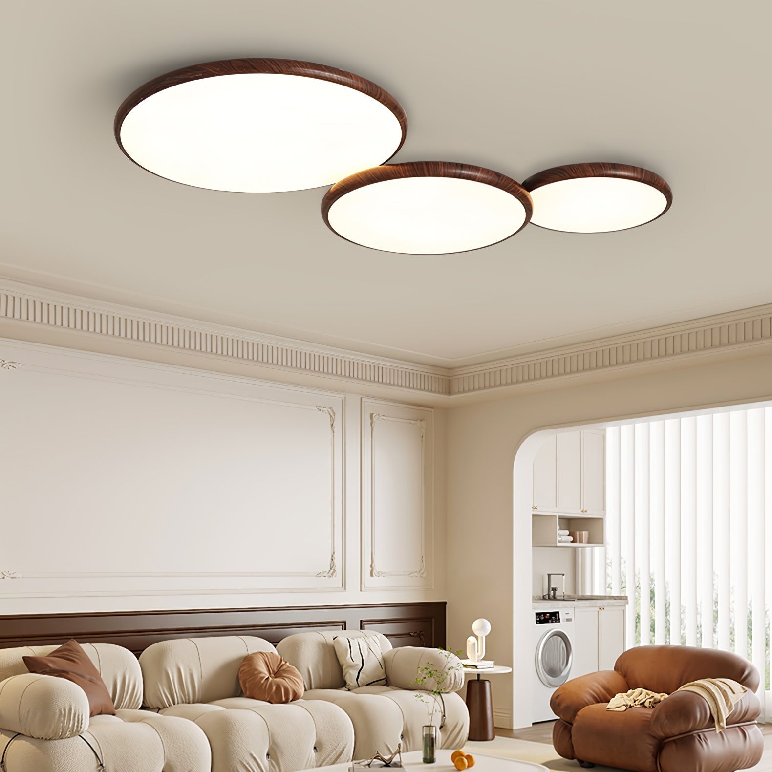 Myphaor Thin Geometry Shape Ceiling Lamp - Letslighting