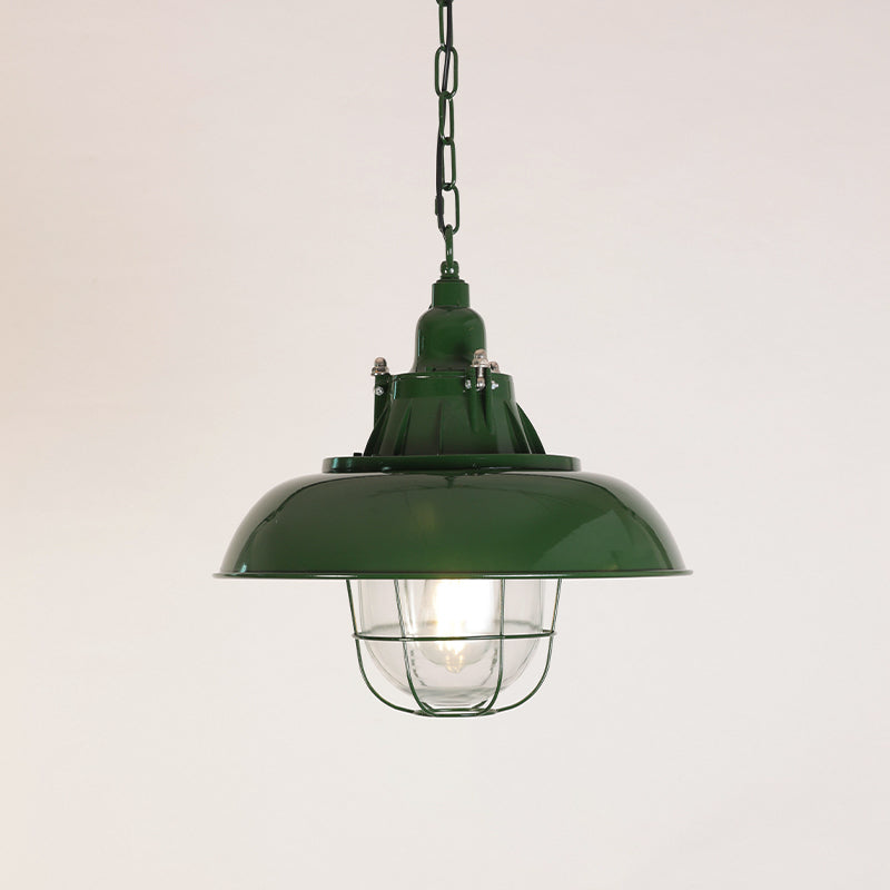 Vemiryra Vintage Industrial Green Pendant Light - Letslighting