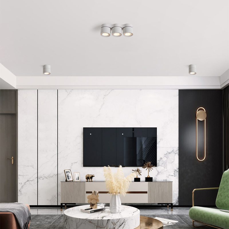 Nylaeara Three-heads Rotating Folding Ceiling Lamp - Letslighting