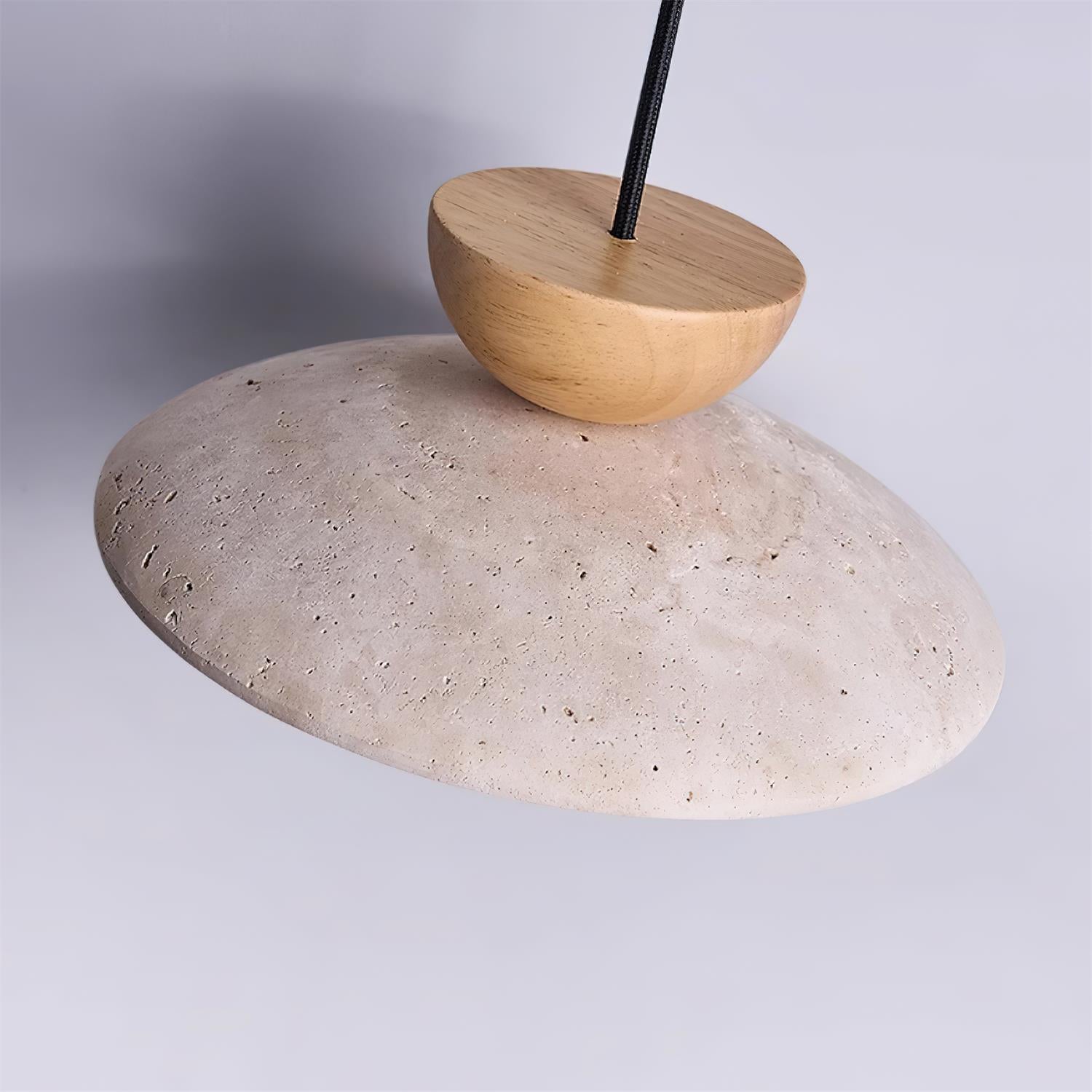 Ritta Modern Natural Travertine Pendant Lights - Letslighting
