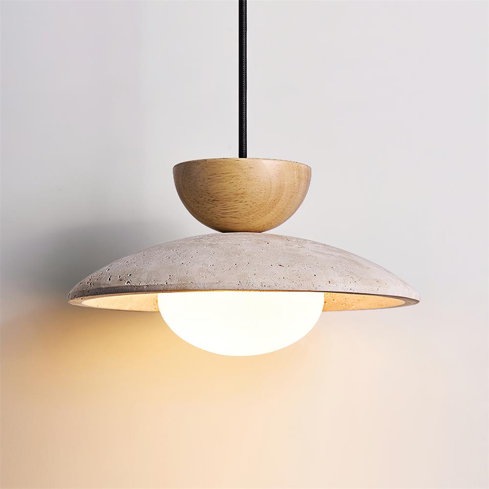 Ritta Modern Natural Travertine Pendant Lights - Letslighting