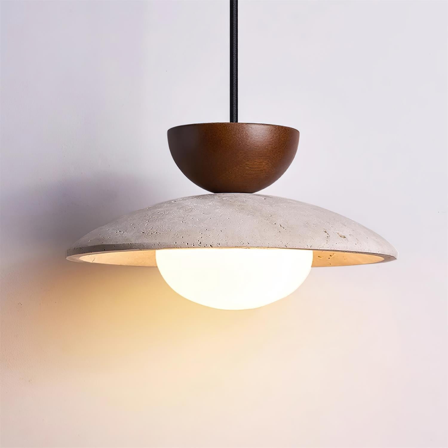 Ritta Modern Natural Travertine Pendant Lights - Letslighting