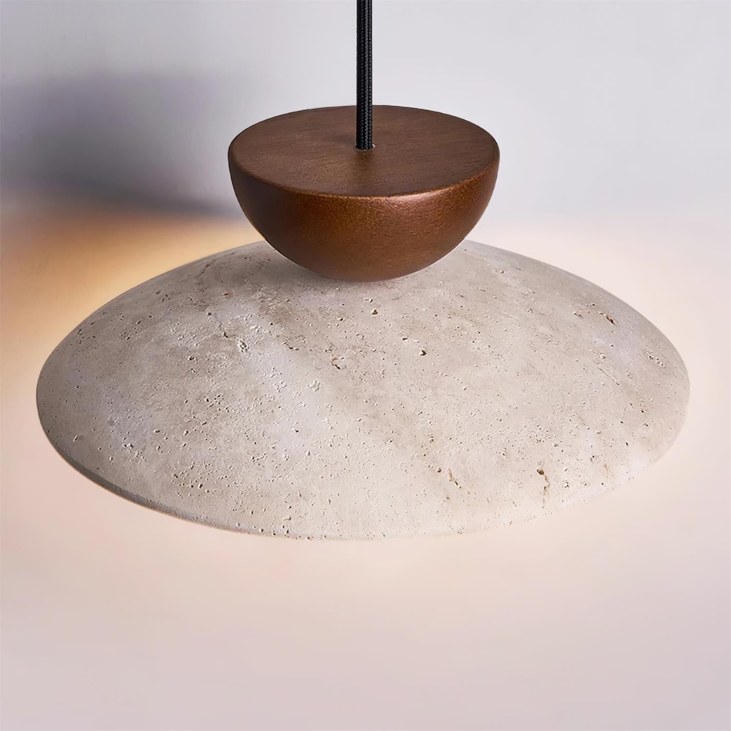 Ritta Modern Natural Travertine Pendant Lights - Letslighting