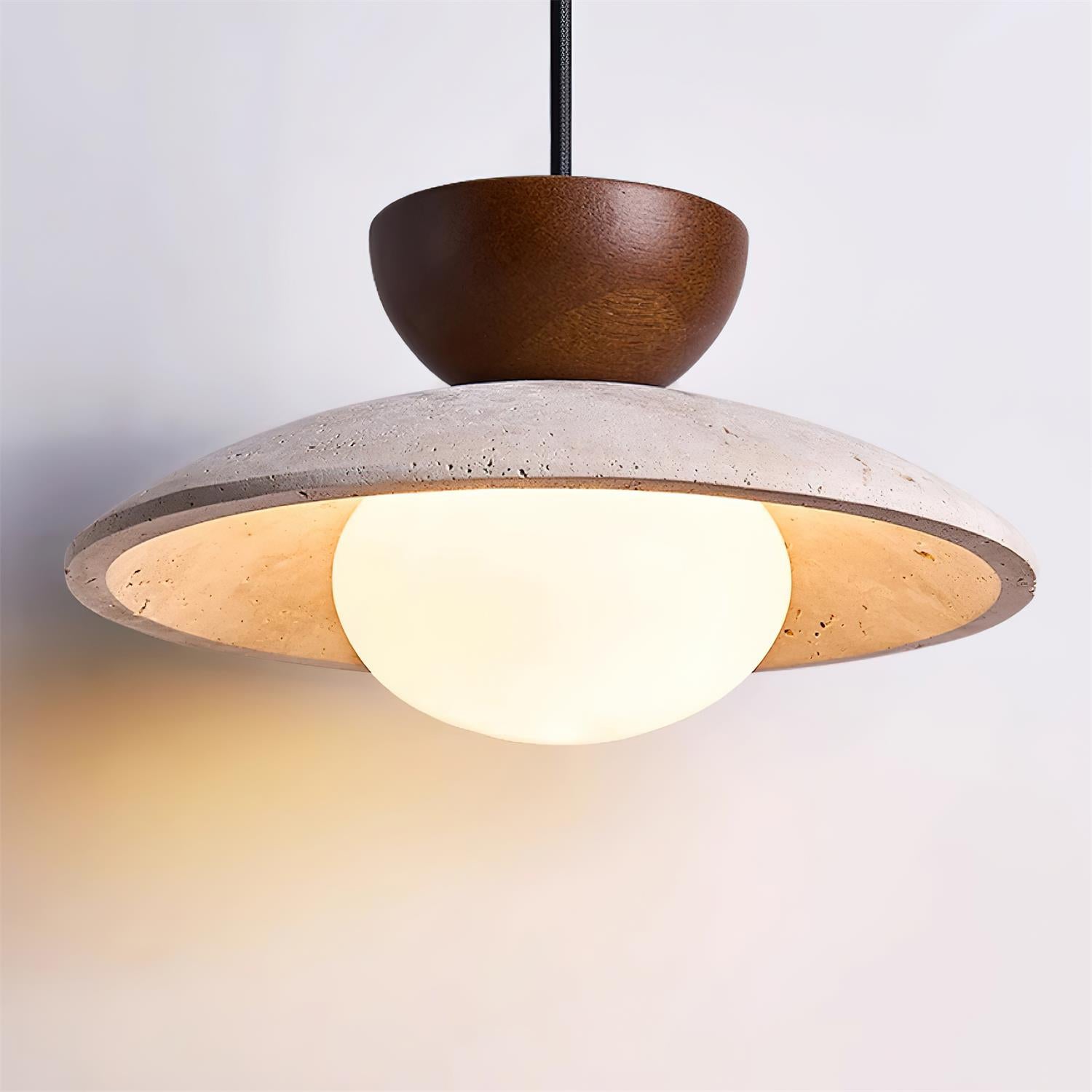 Ritta Modern Natural Travertine Pendant Lights - Letslighting
