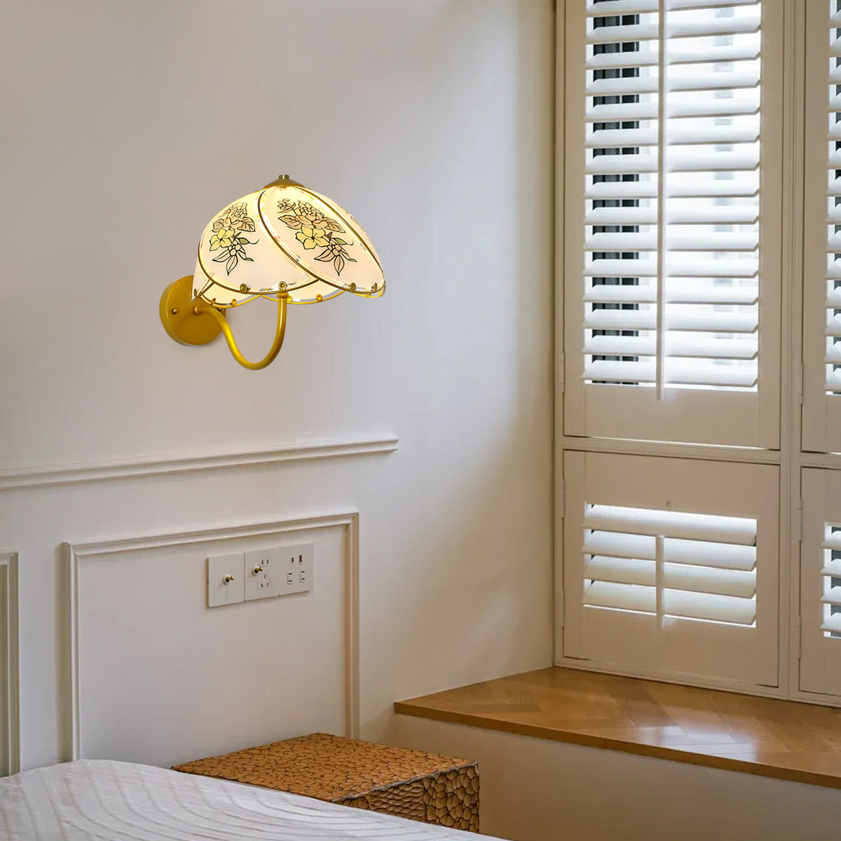Tiffany Lily Wall Light - Letslighting