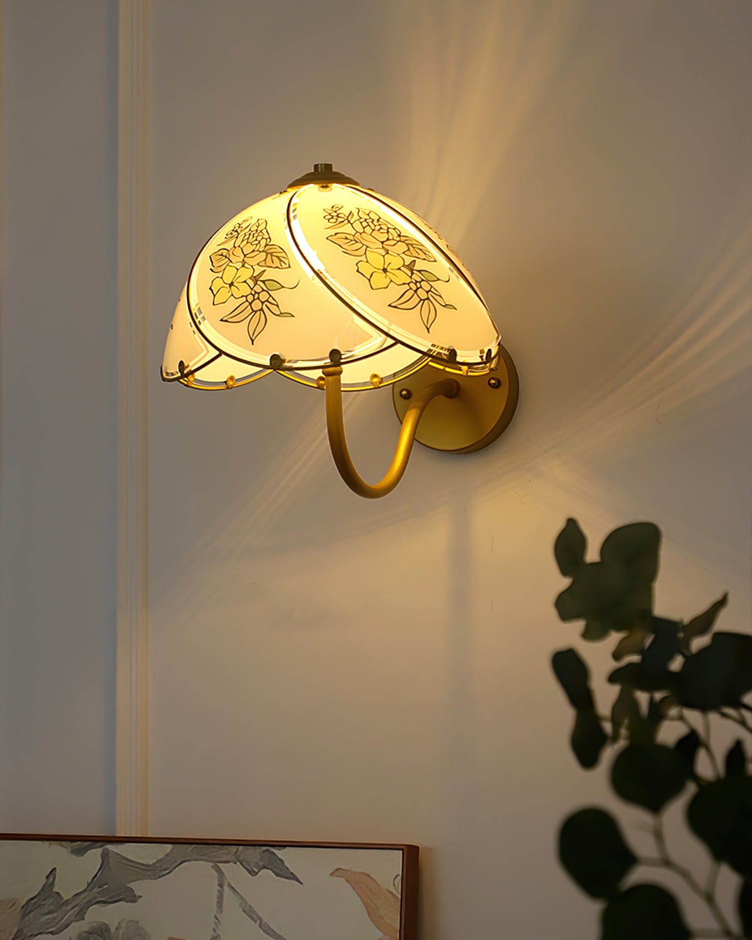 Tiffany Lily Wall Light - Letslighting