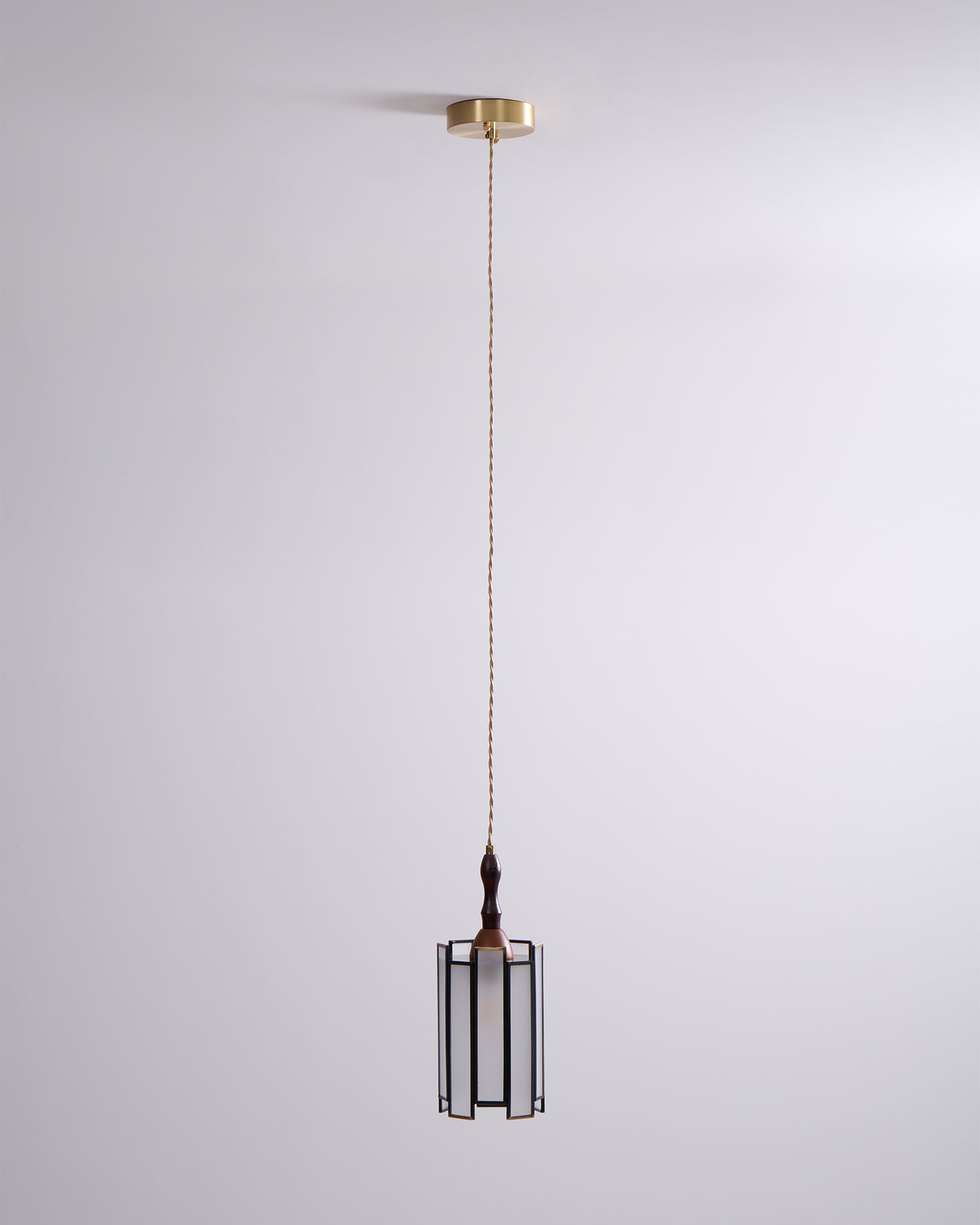 Florace Wood & Glass Vintage Pendant Lamp - Letslighting
