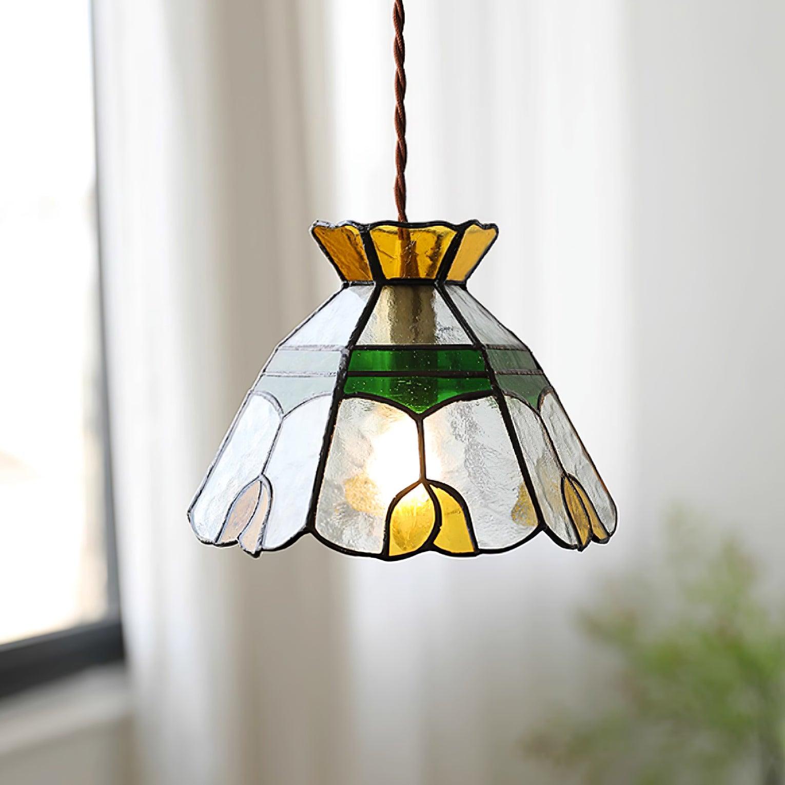 Eldine Stained Glass Pendant Light - Letslighting