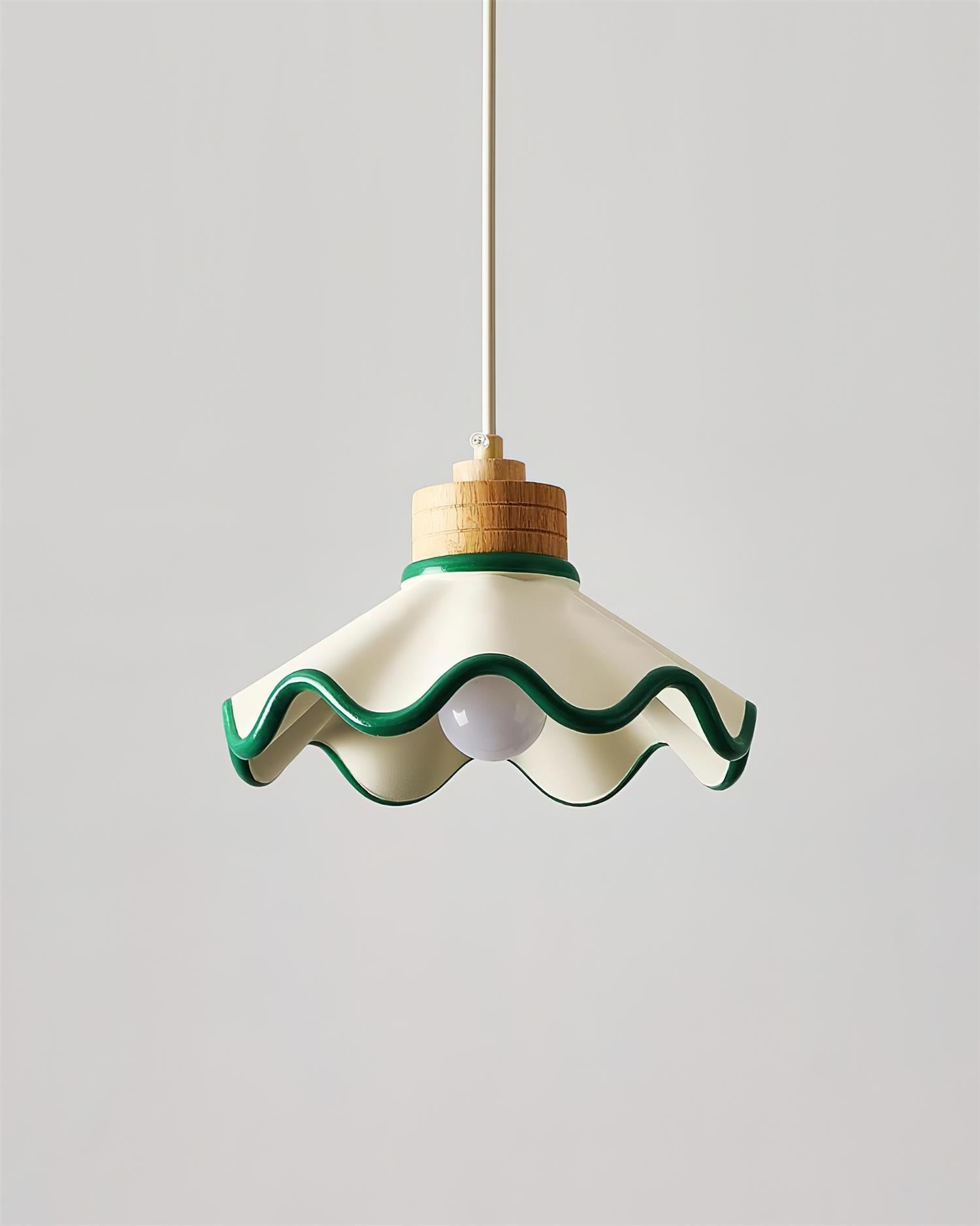 Tilda Pendant Lamp Cheerful Scalloped Whimsy - Letslighting