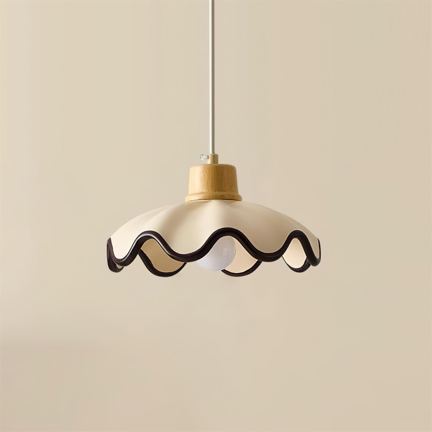 Tilda Pendant Lamp Cheerful Scalloped Whimsy - Letslighting