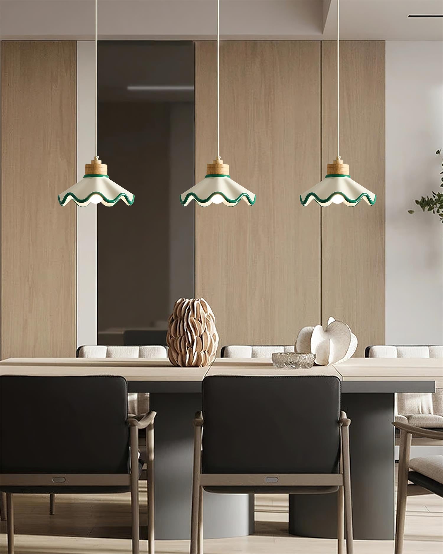 Tilda Pendant Lamp Cheerful Scalloped Whimsy - Letslighting