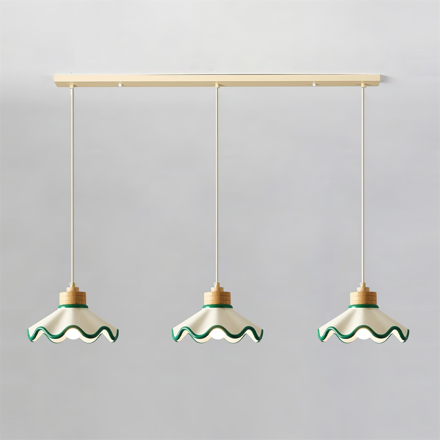 Tilda Pendant Lamp Cheerful Scalloped Whimsy - Letslighting