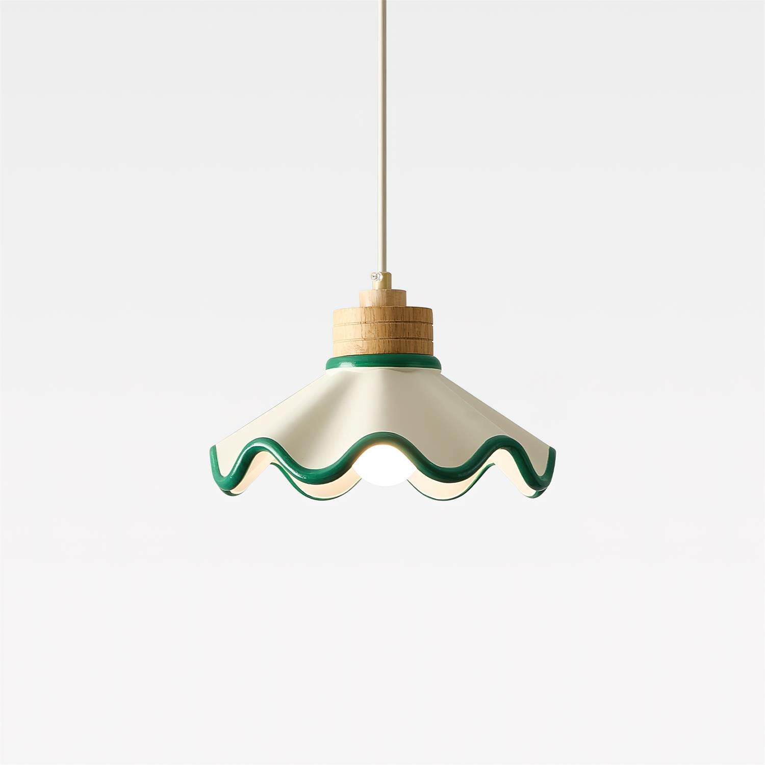 Tilda Pendant Lamp Cheerful Scalloped Whimsy - Letslighting