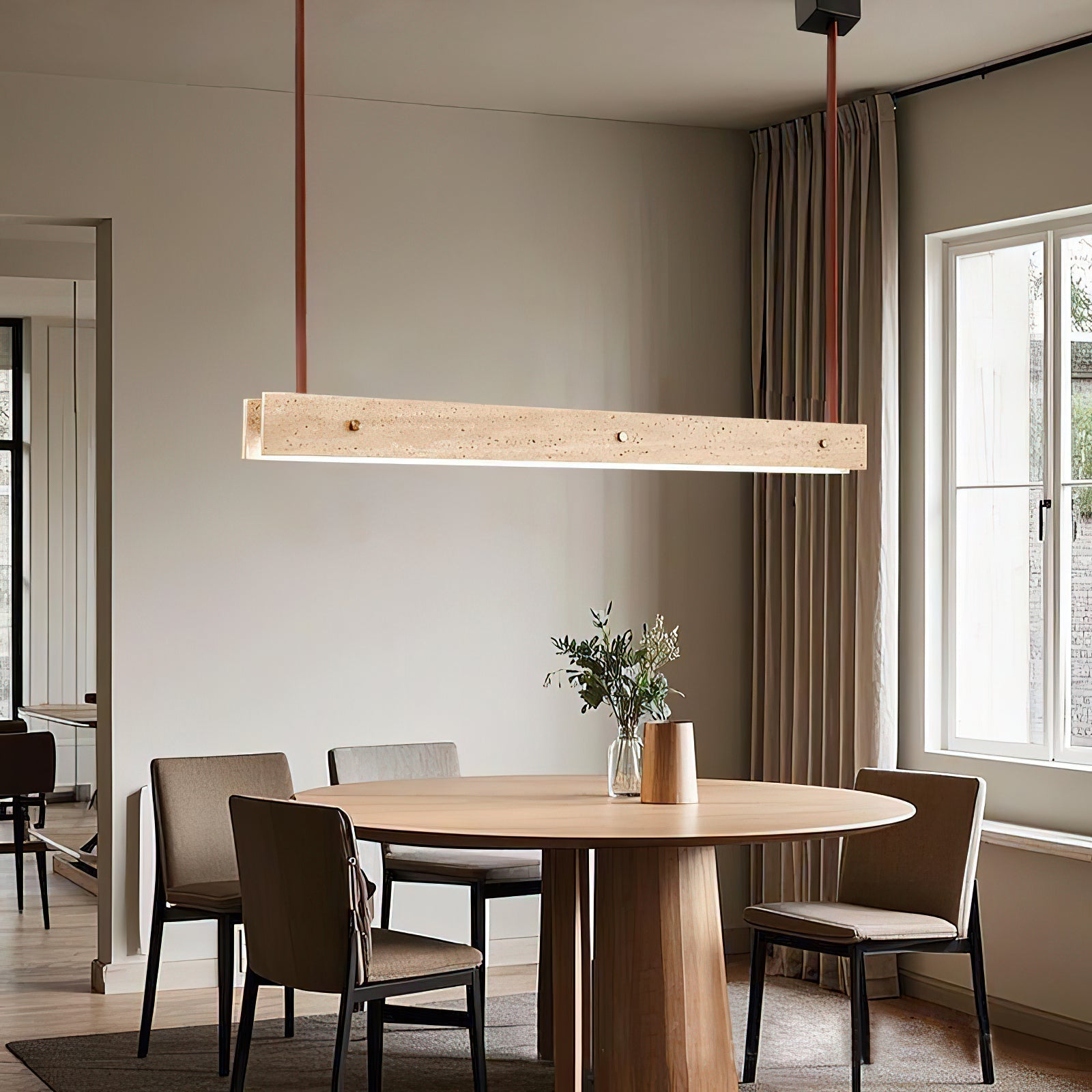 Culorara Modern Minimalist Linear Pendant Lamp - Letslighting