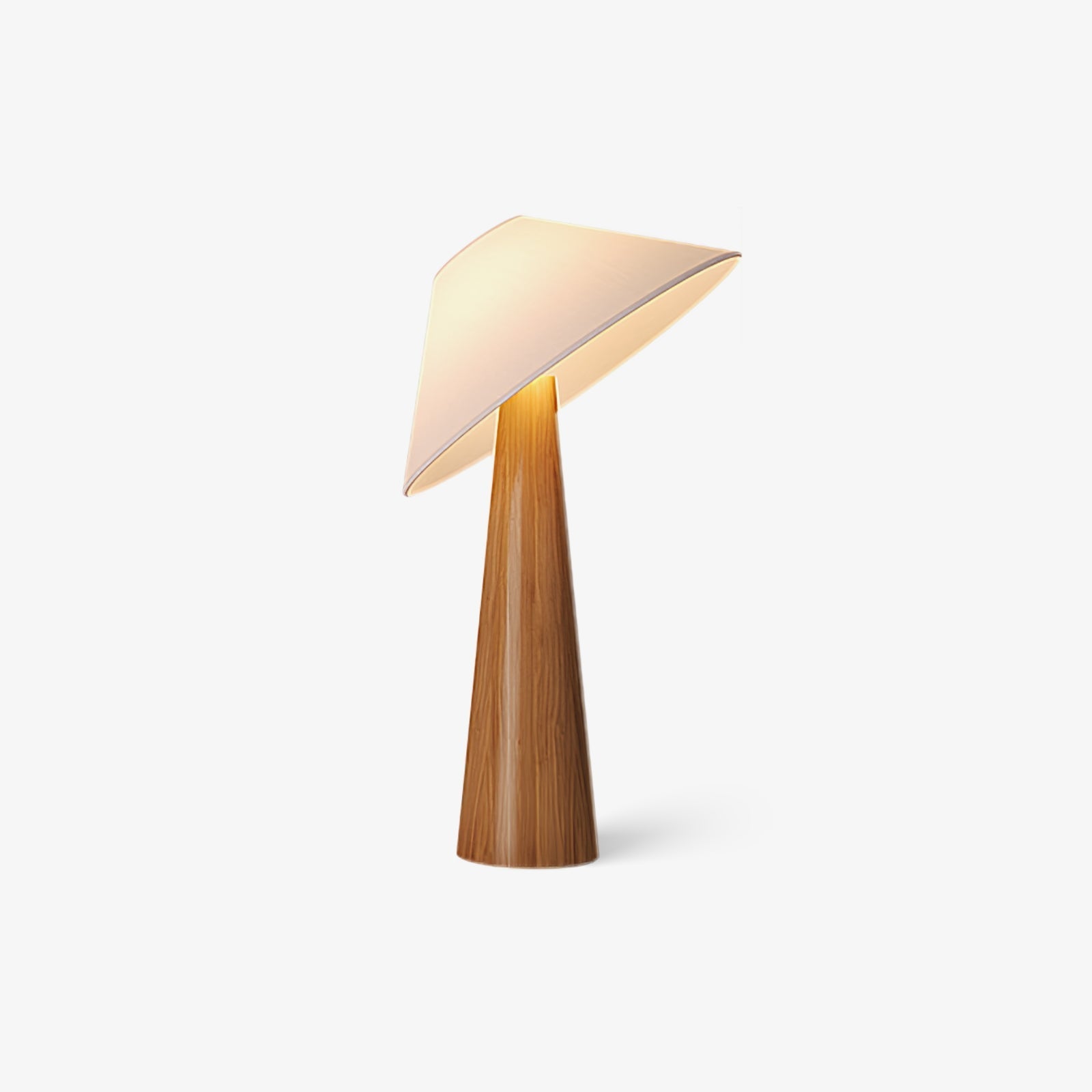 Vosile Sculptural Wood Table Lamp - Letslighting