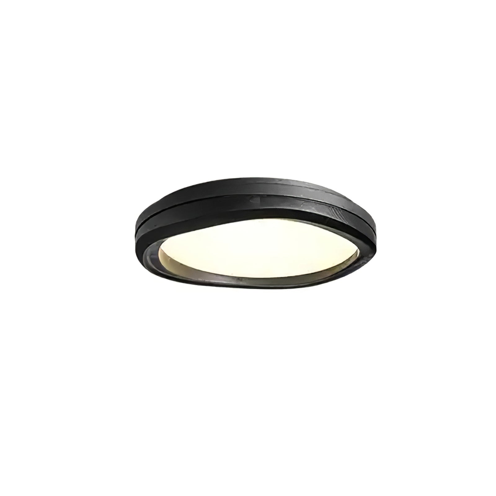 Artalis Walnut Wood Flush Mount - Letslighting