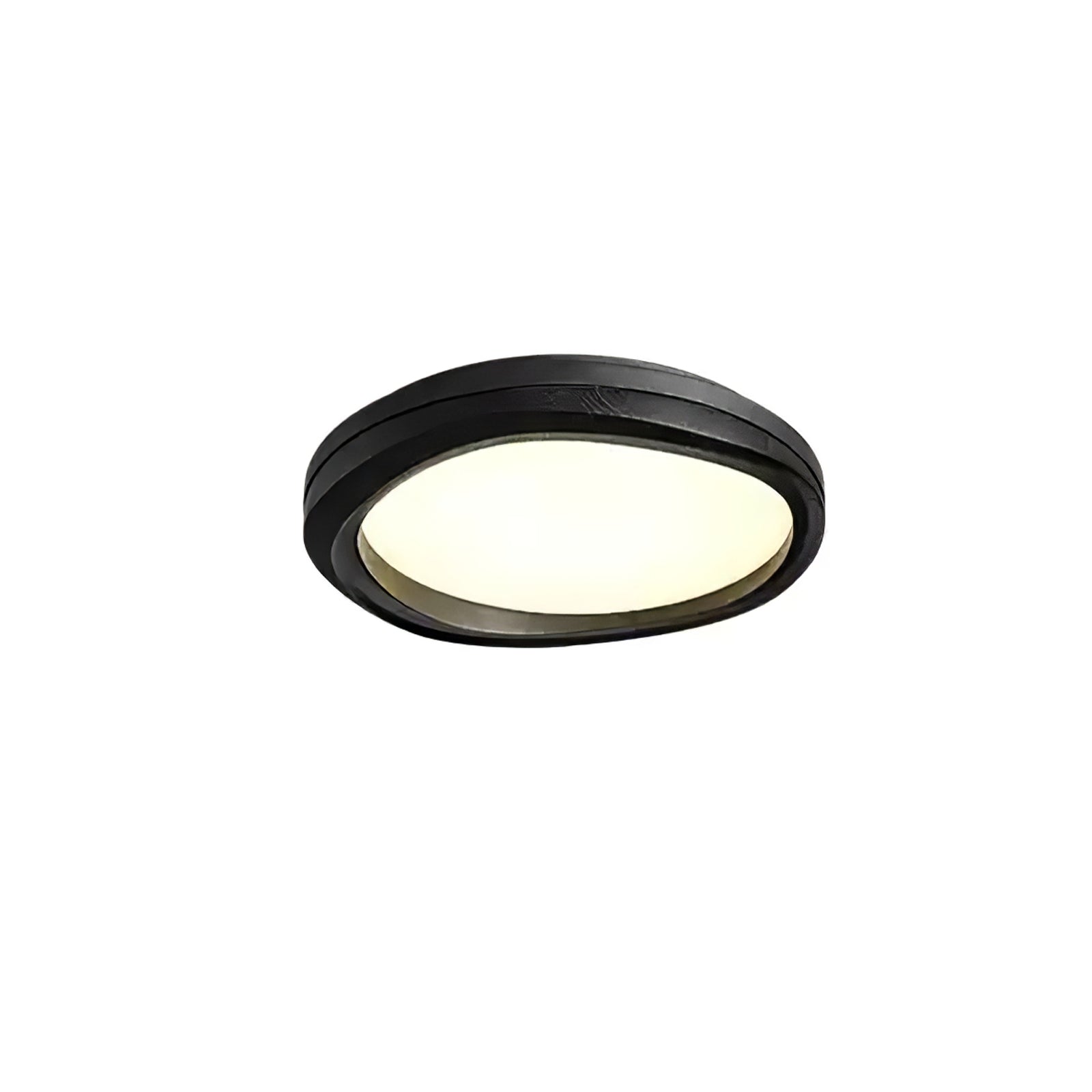 Artalis Walnut Wood Flush Mount - Letslighting