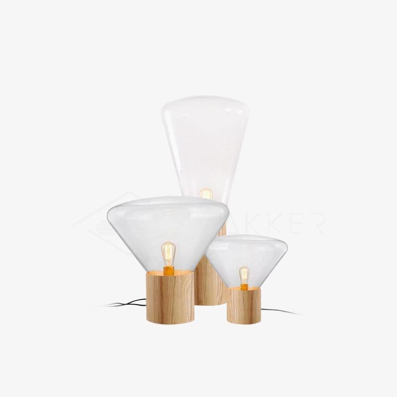 Eden Minimalist Wood Table Lamp - Letslighting