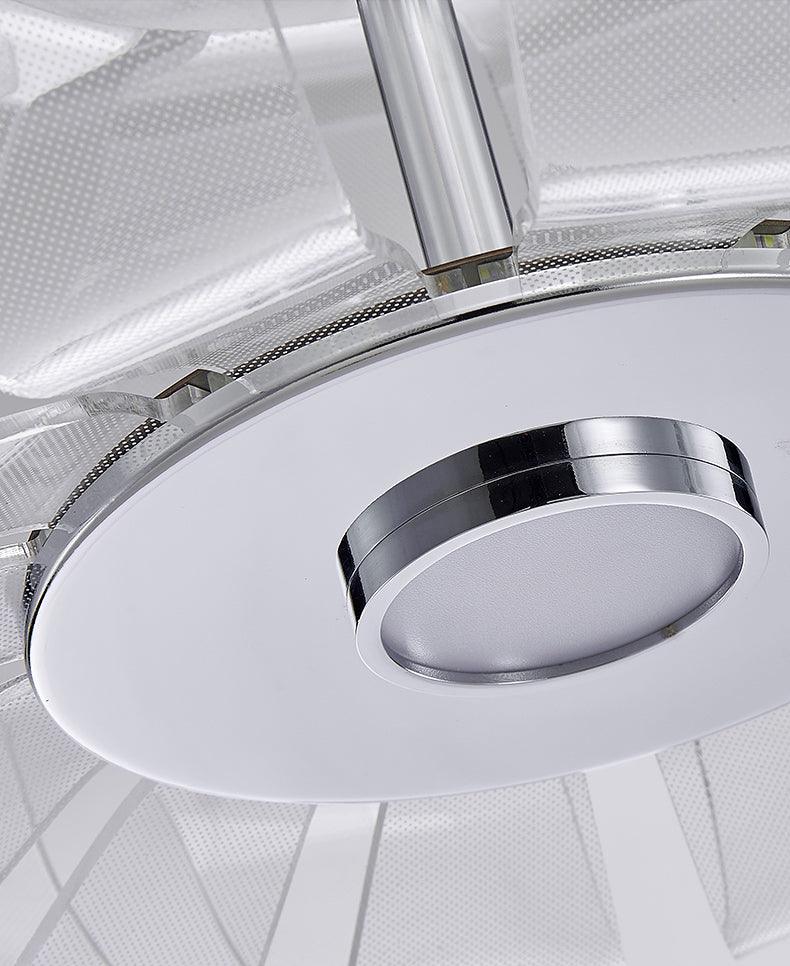 Zorina Steel Acrylic Pendant Light - Letslighting