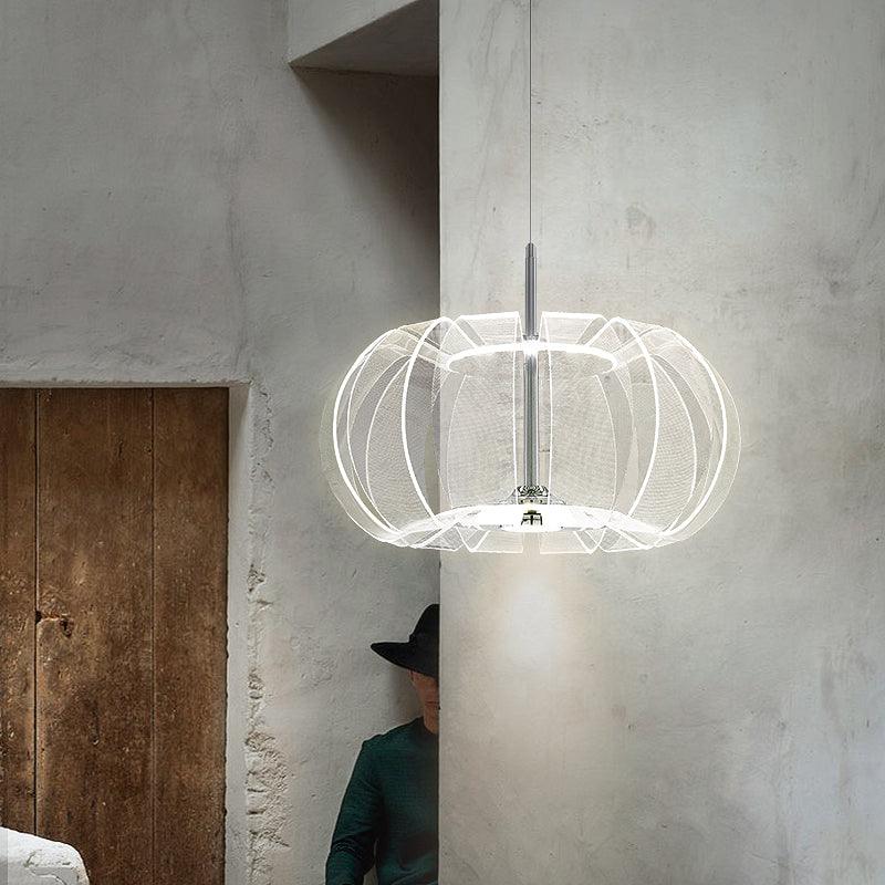 Zorina Steel Acrylic Pendant Light - Letslighting