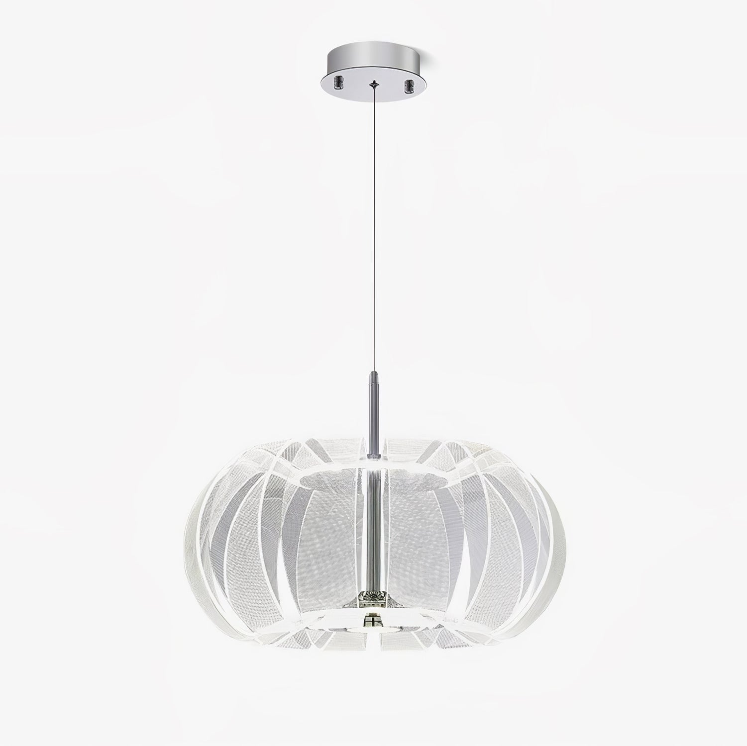 Zorina Steel Acrylic Pendant Light - Letslighting