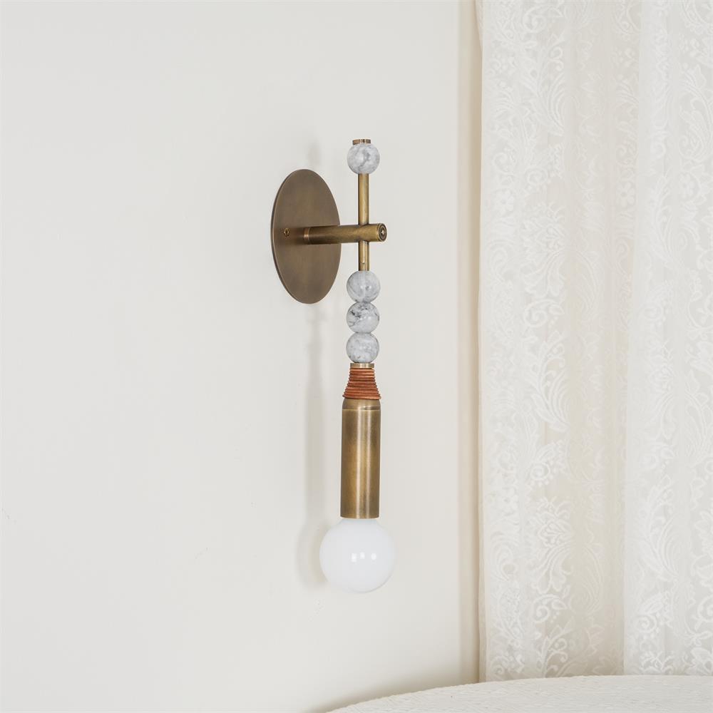 Roma Vintage Wall Lamp Marble - Letslighting