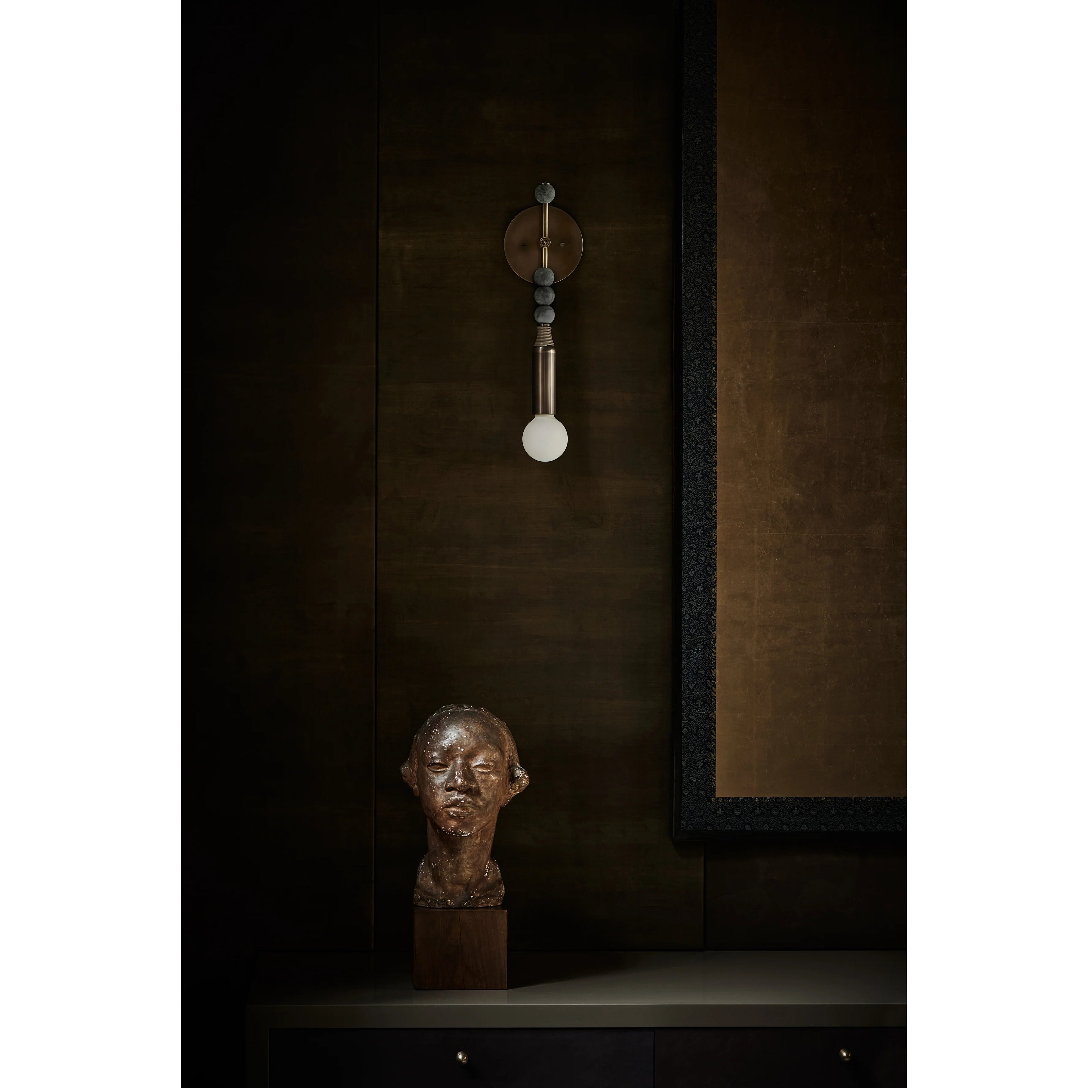 Roma Vintage Wall Lamp Marble - Letslighting