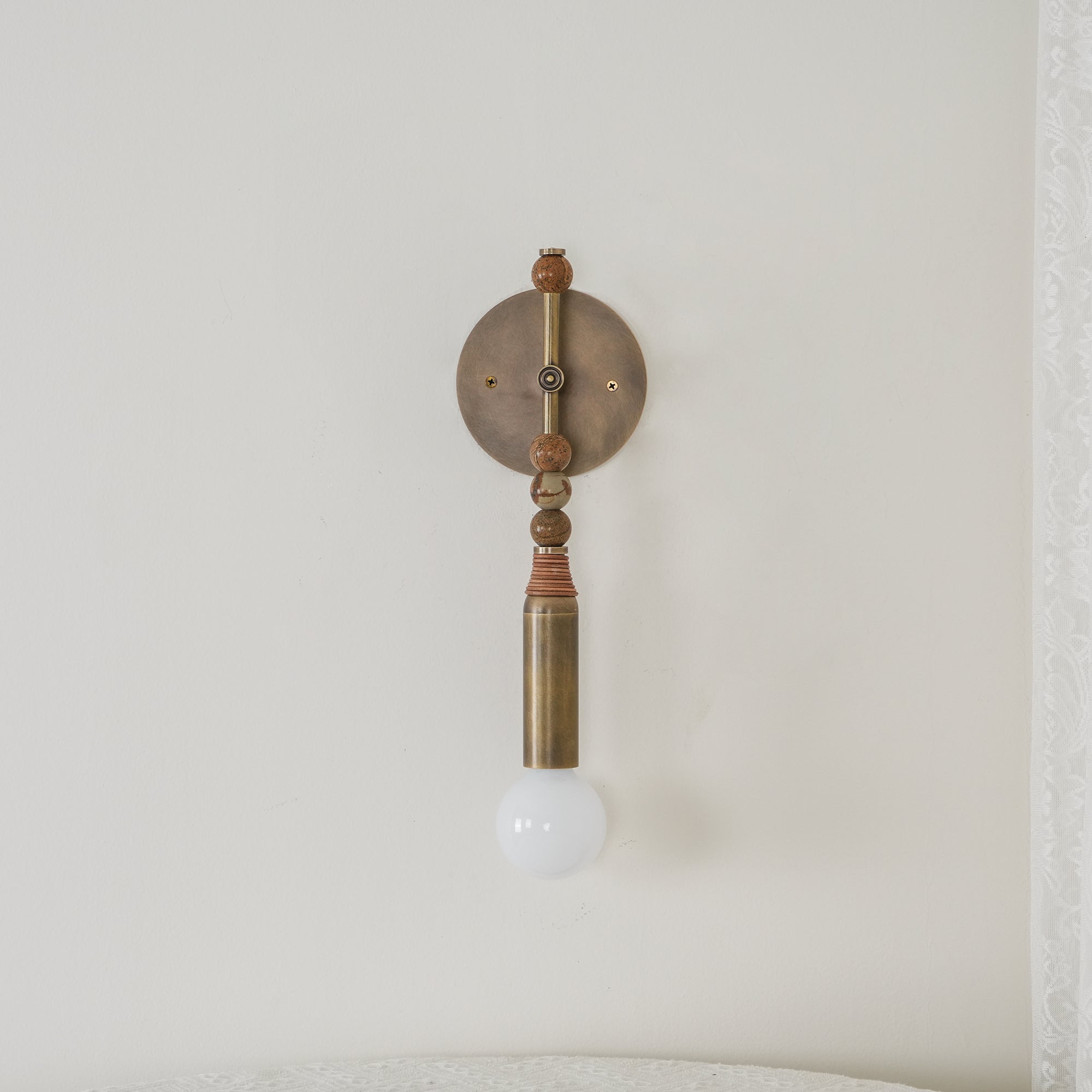 Roma Vintage Wall Lamp Marble - Letslighting
