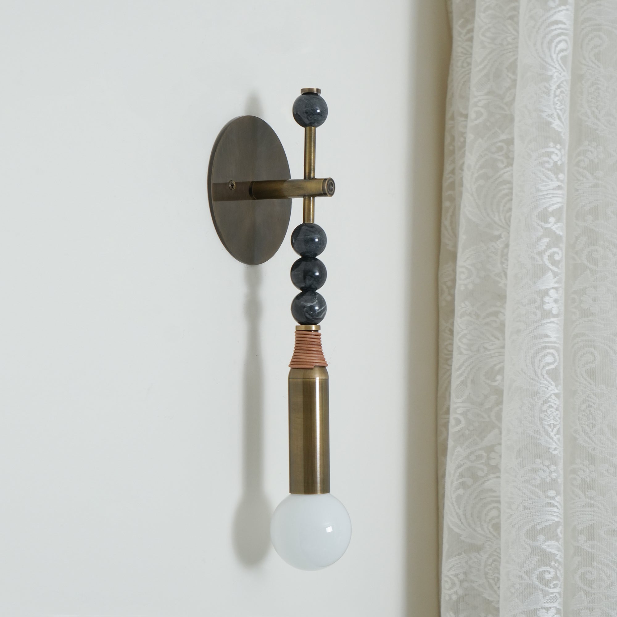 Roma Vintage Wall Lamp Marble - Letslighting