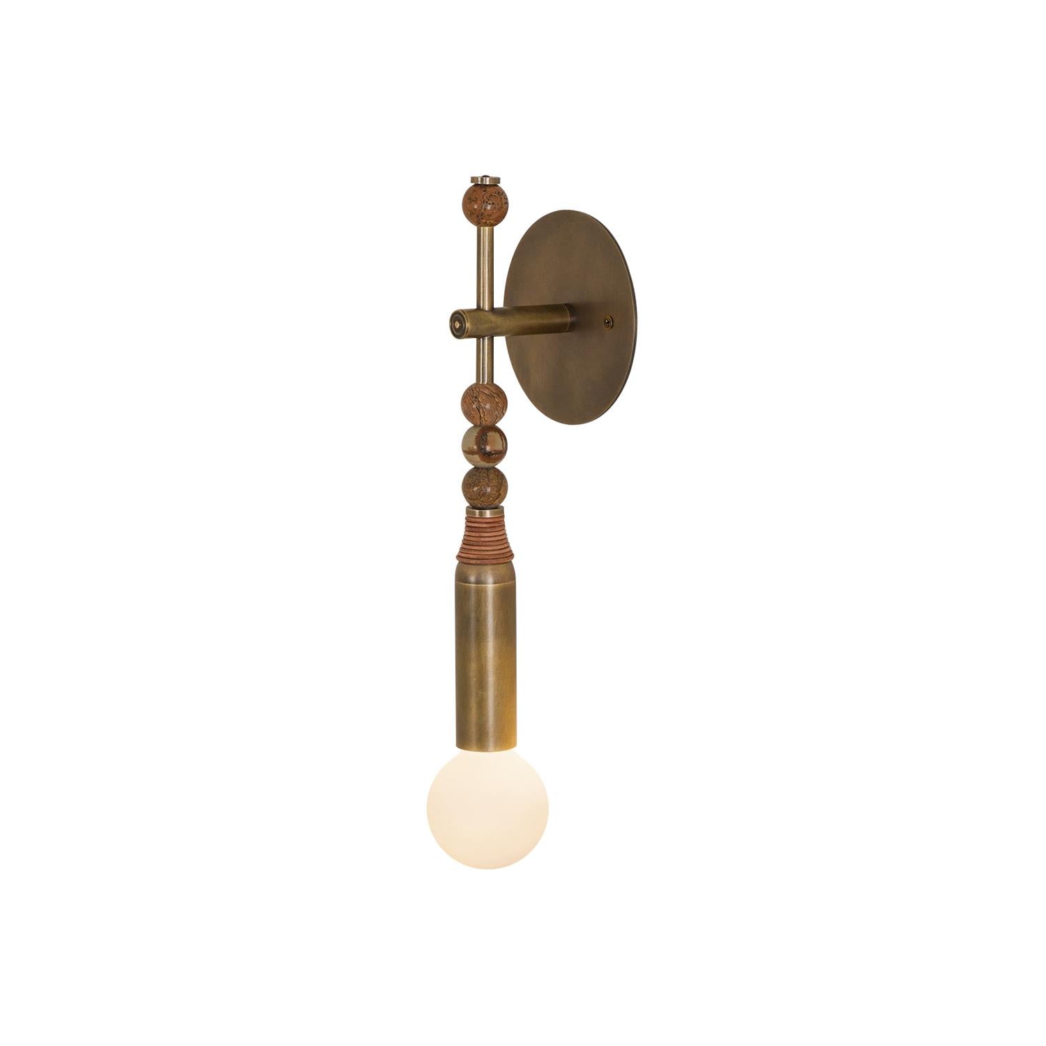 Nicole Modern Minimalist Marble Wall Lamp - Letslighting