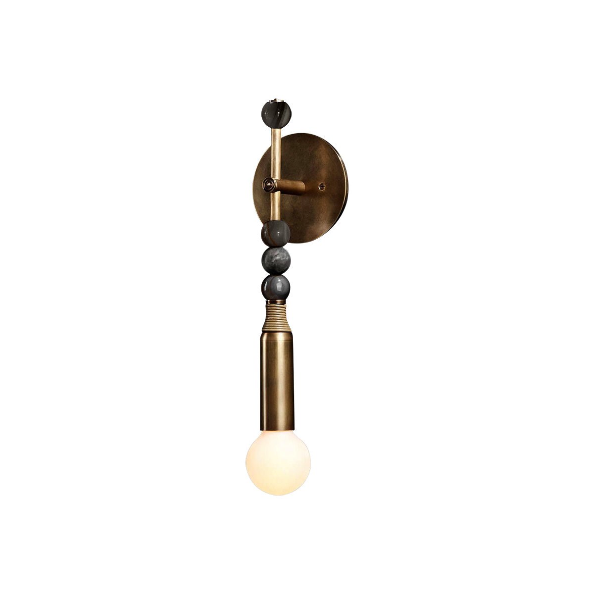 Nicole Modern Minimalist Marble Wall Lamp - Letslighting