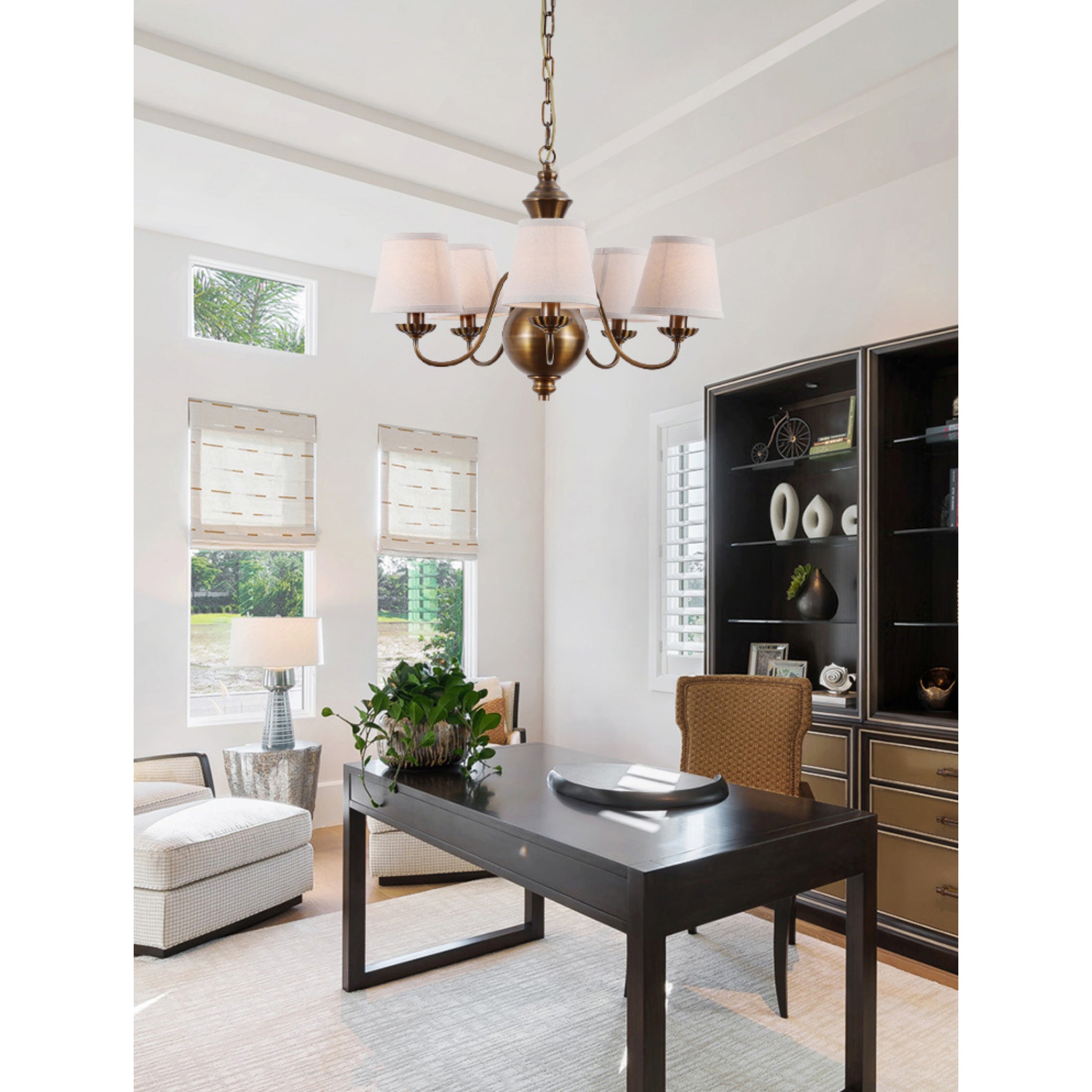 Tofty Postmodern Luxury Fabric Chandelier - Letslighting