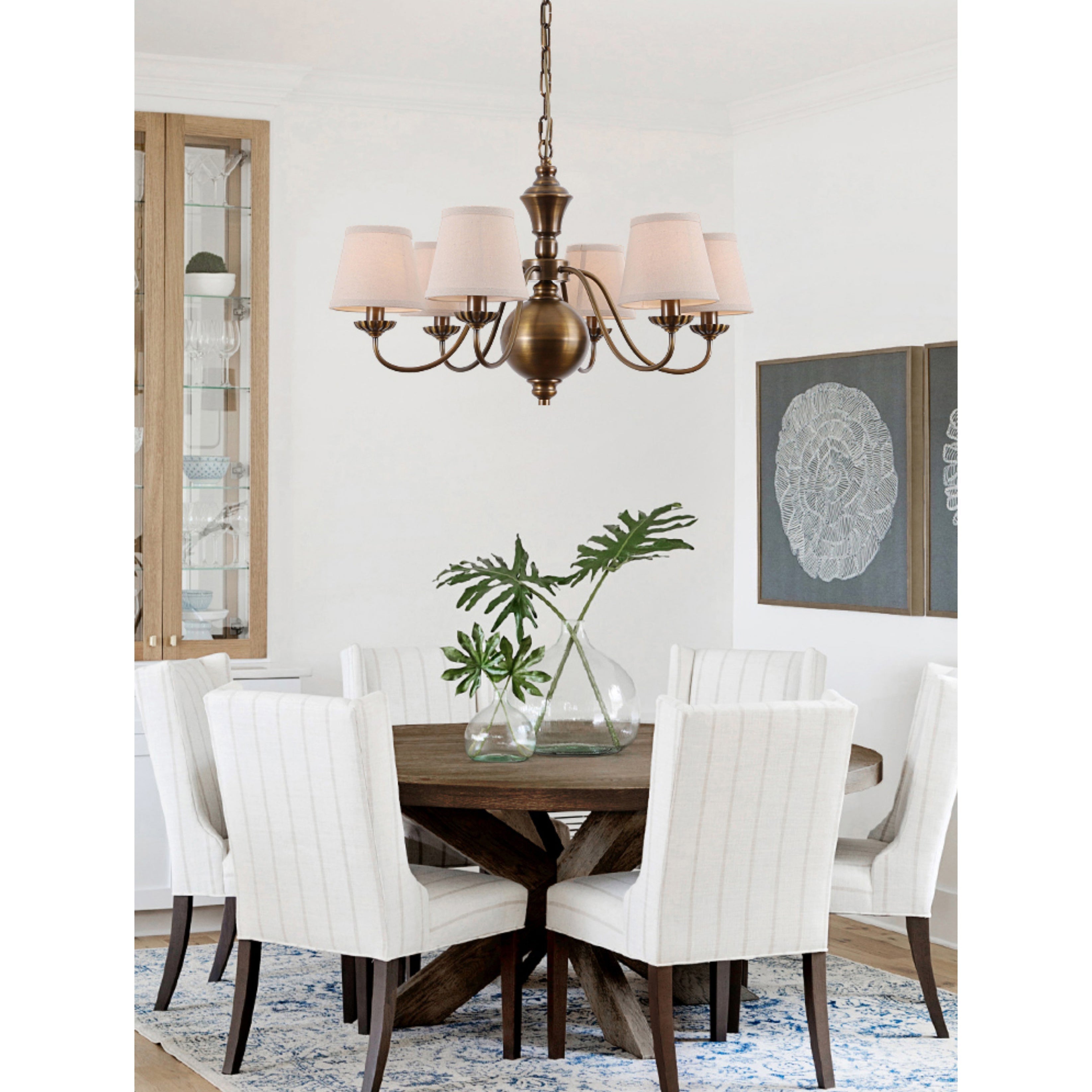 Tofty Postmodern Luxury Fabric Chandelier - Letslighting