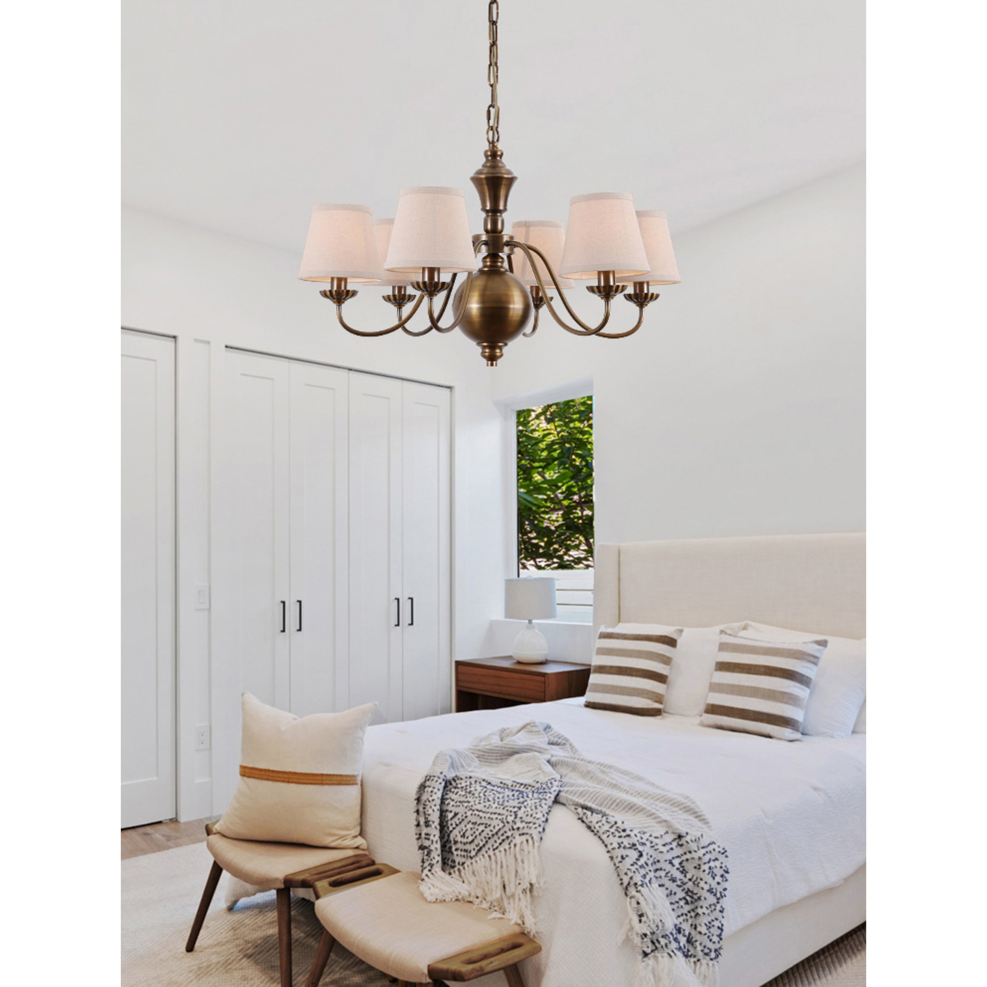 Tofty Postmodern Luxury Fabric Chandelier - Letslighting