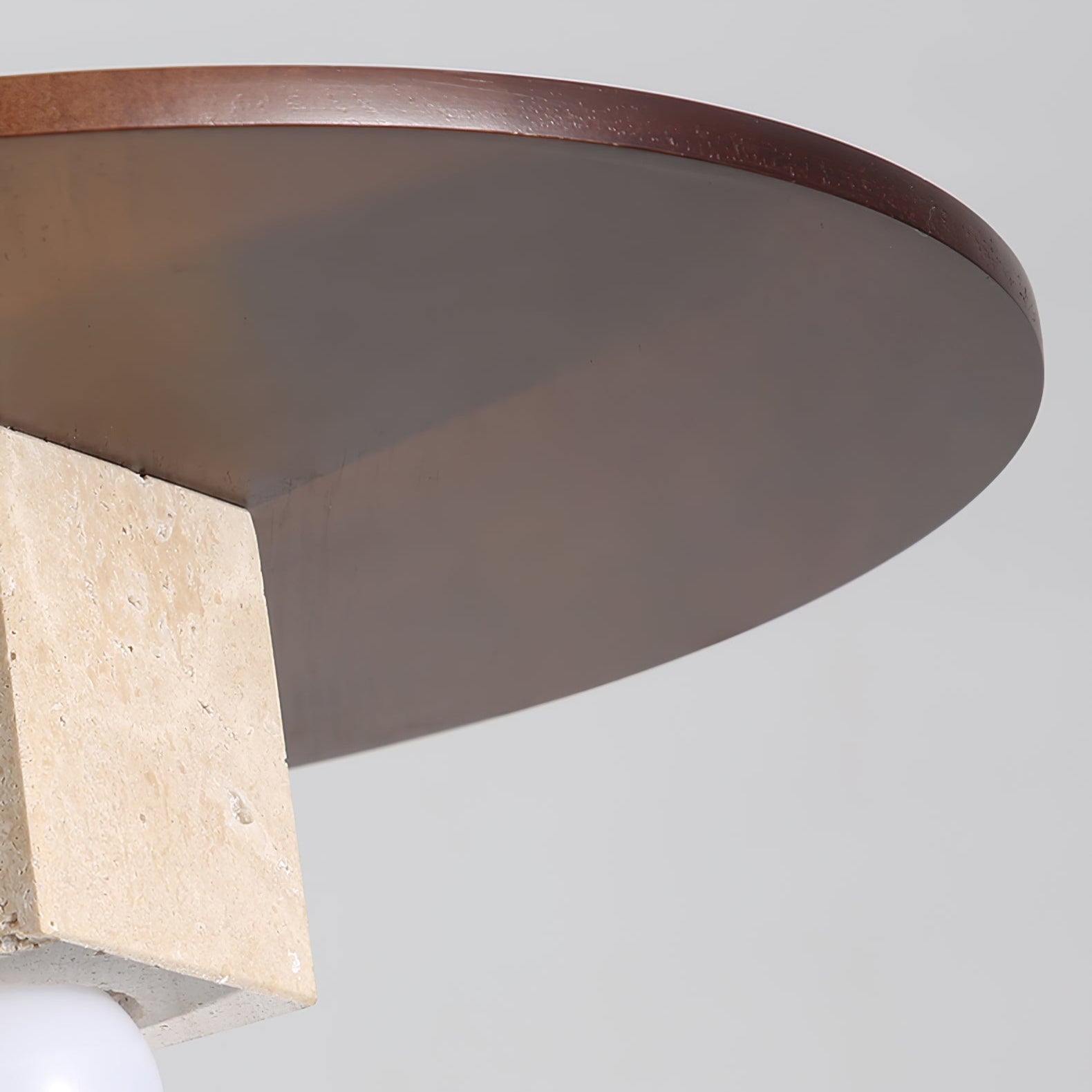 Ucariel Geometric Travertine Pendant Light - Letslighting