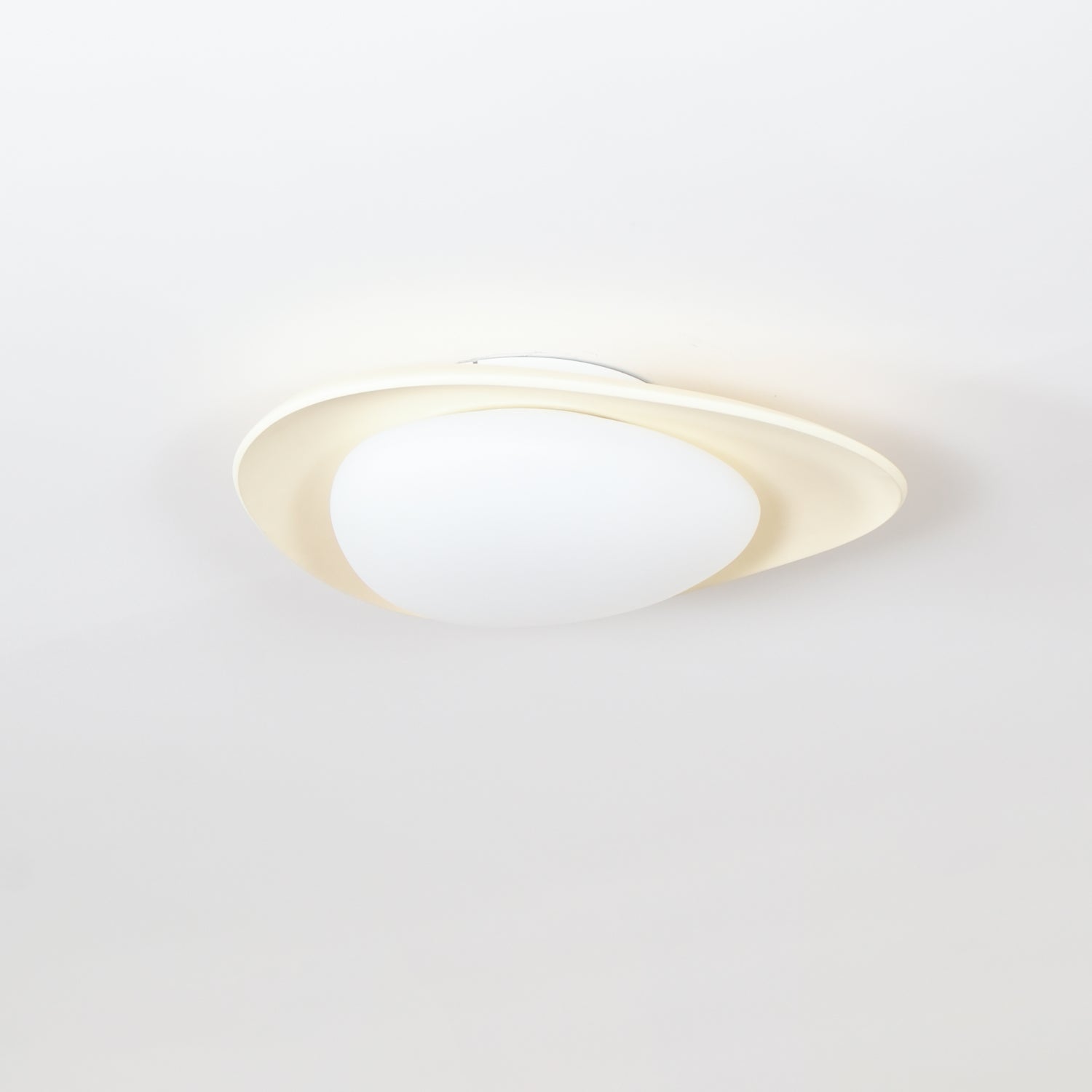 Aria Ceiling Lamp Green&Beige Pebble Shape - Letslighting